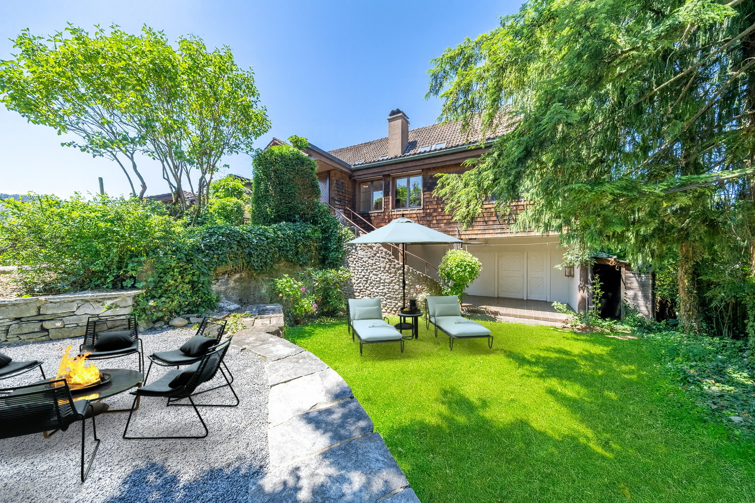 Privates Gartenparadies