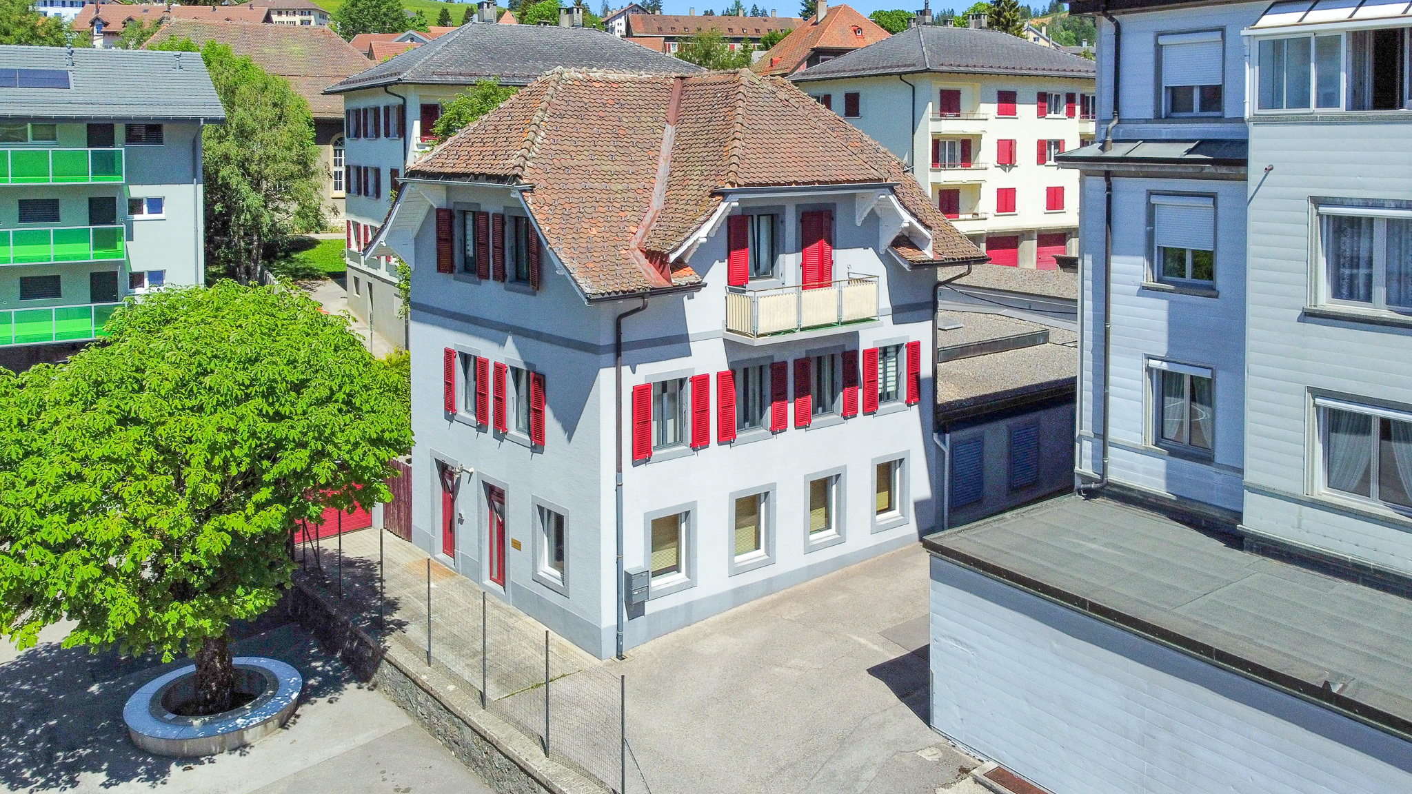 Vue aérienne