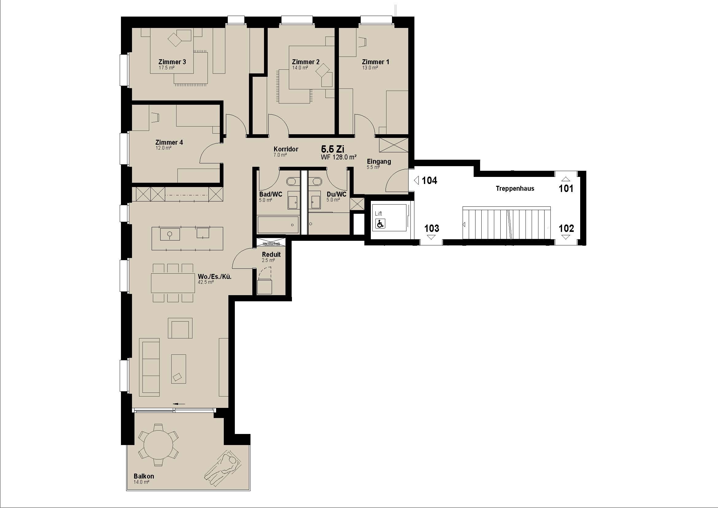 Grundriss aktuell