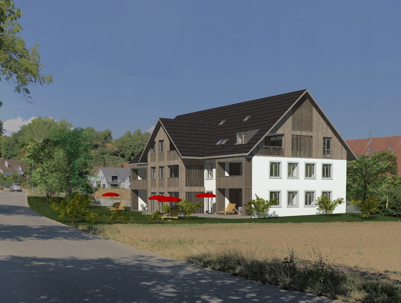 Ansicht aus Südwesten