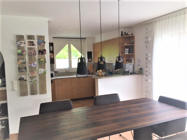 Die grosszügige Küche