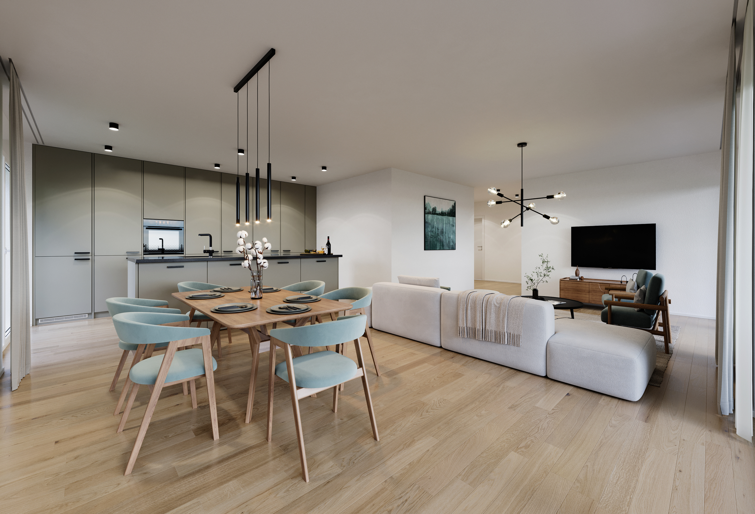 Wohnen / Essen / Küche