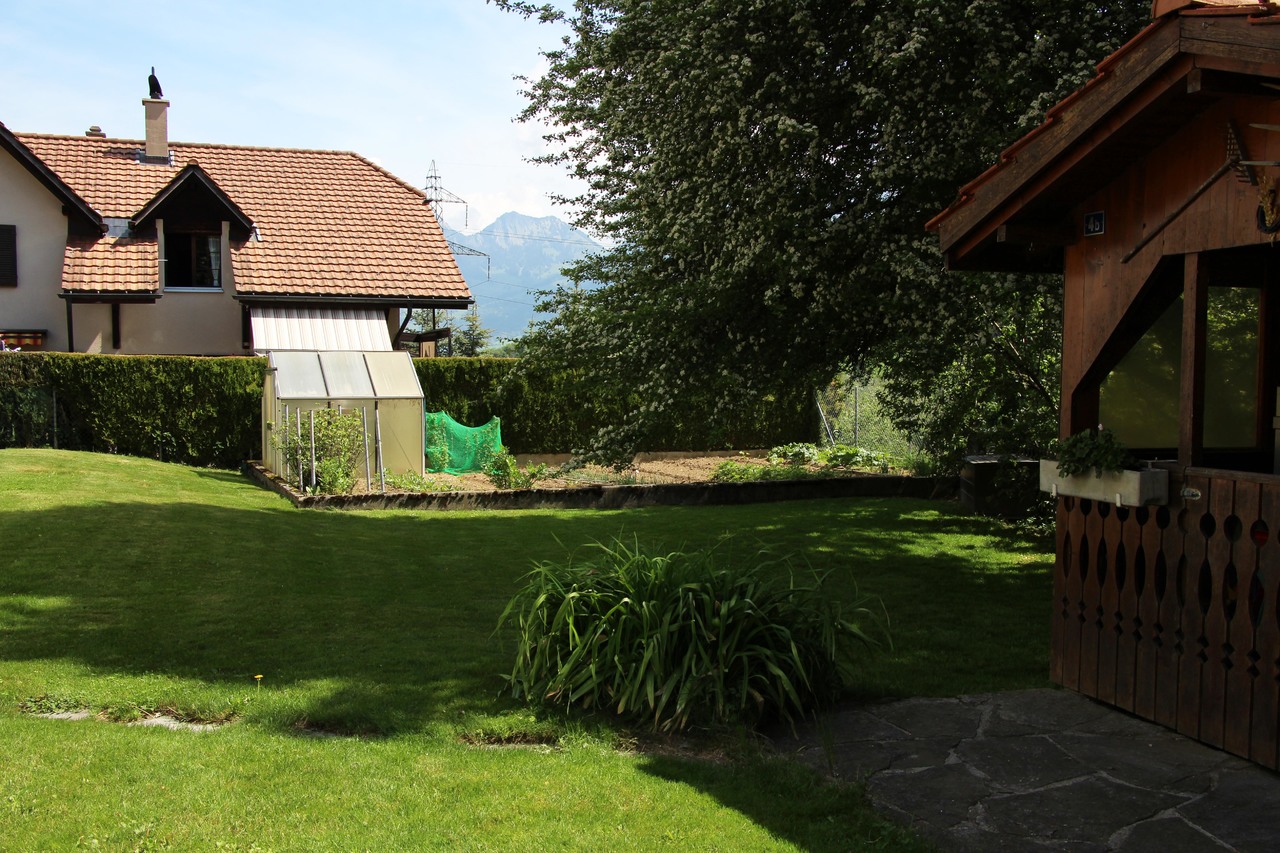 parcelle côté est, jardin