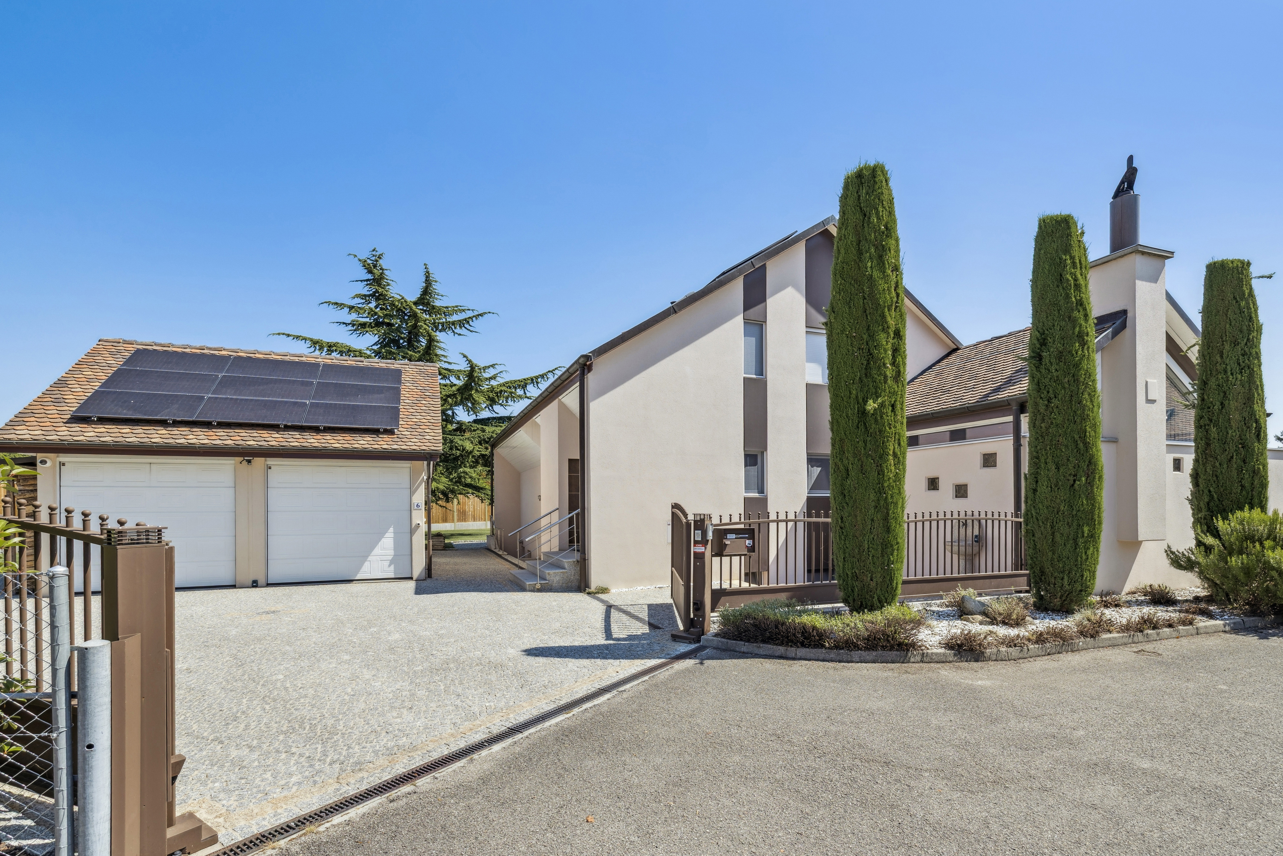 Entrée de la propriété Entrée de la propriété