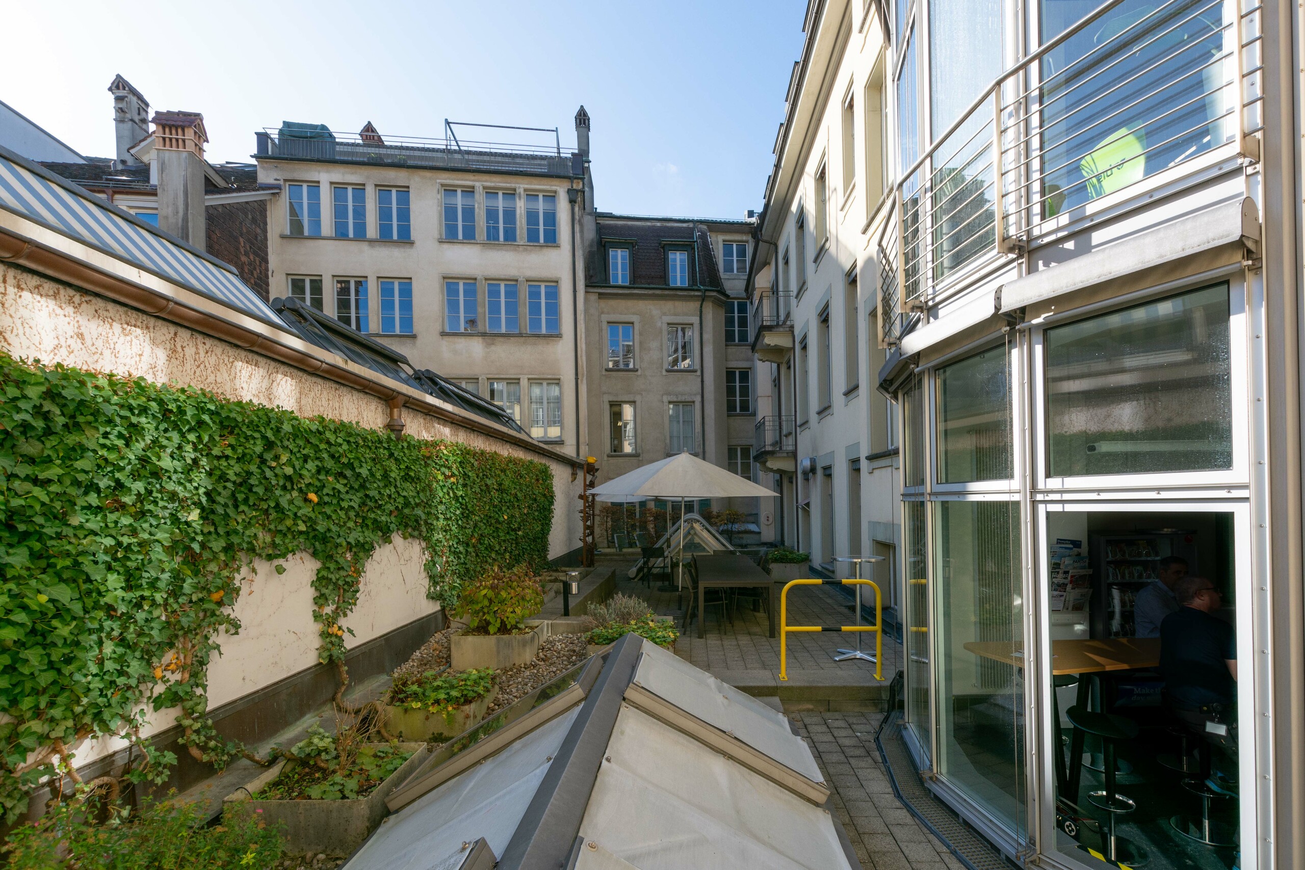 Terrasse Innenhof