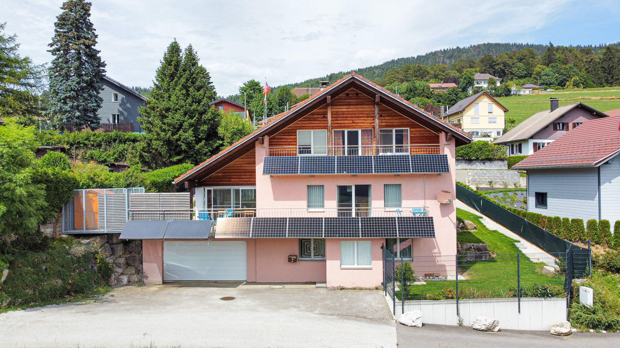 Vue aérienne