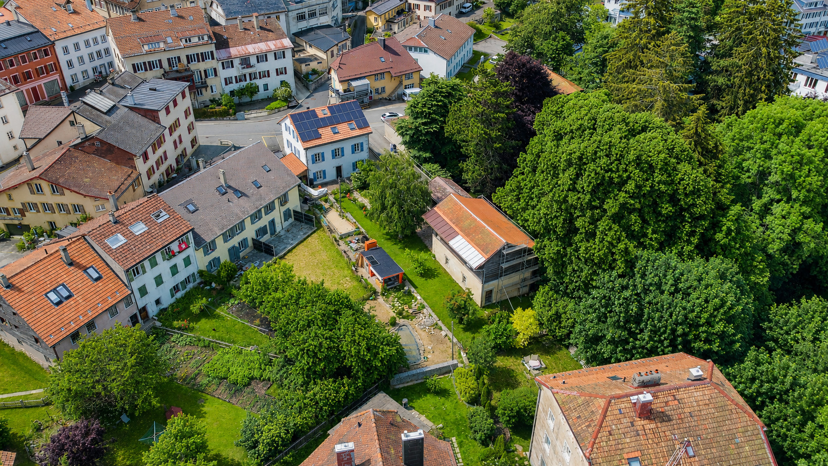 Vue aérienne   