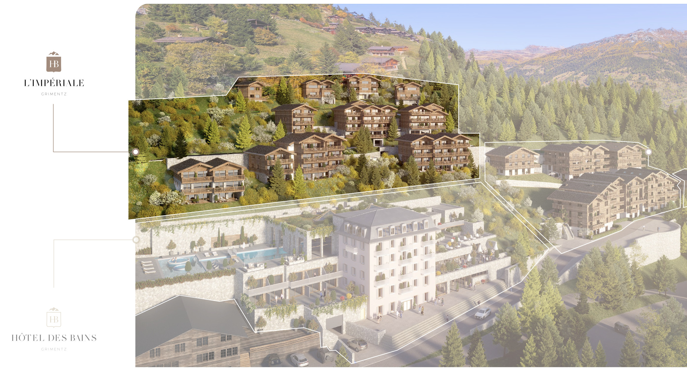 L'Impériale, Grimentz - Vue extérieure
