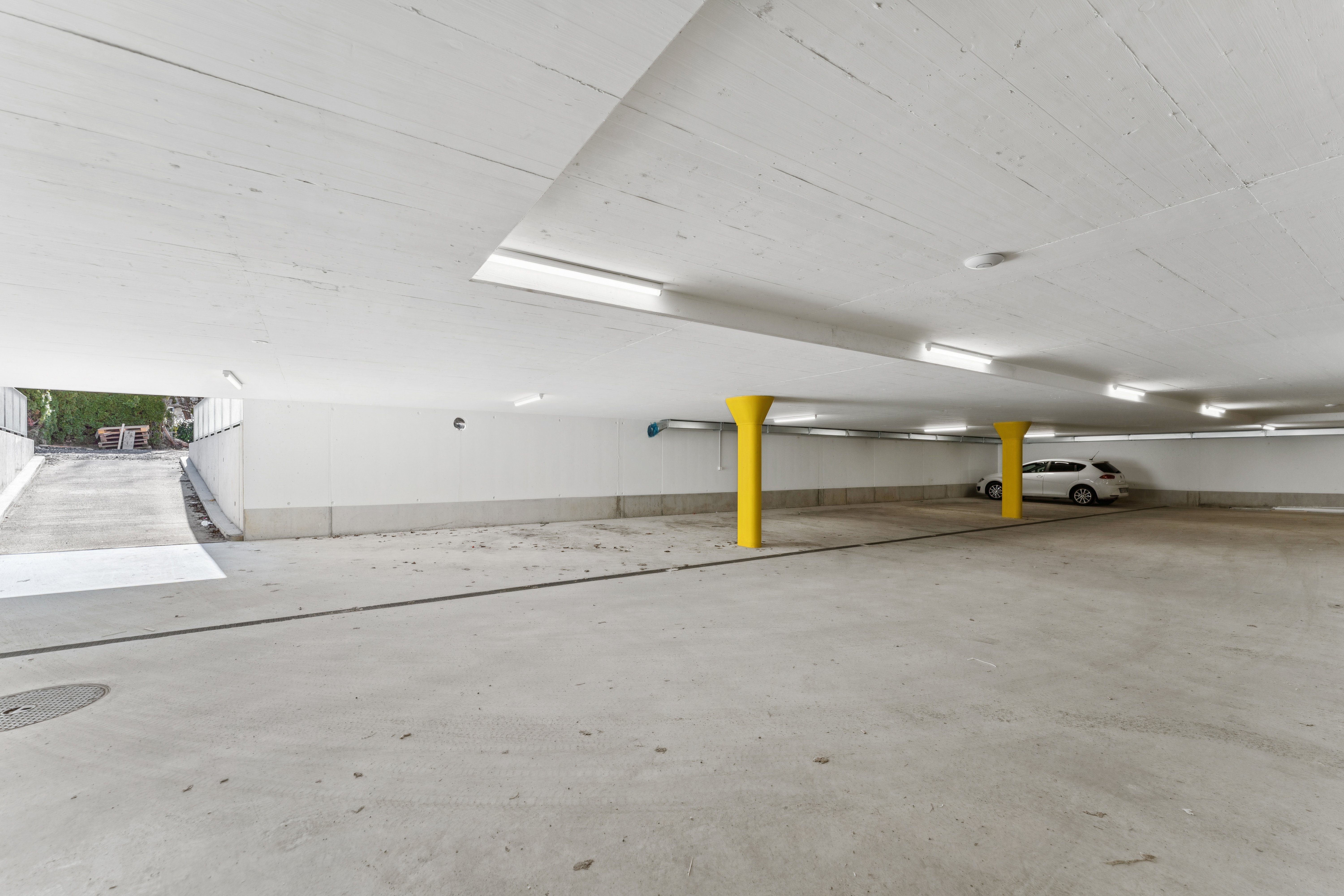 Places de parc dans les garages