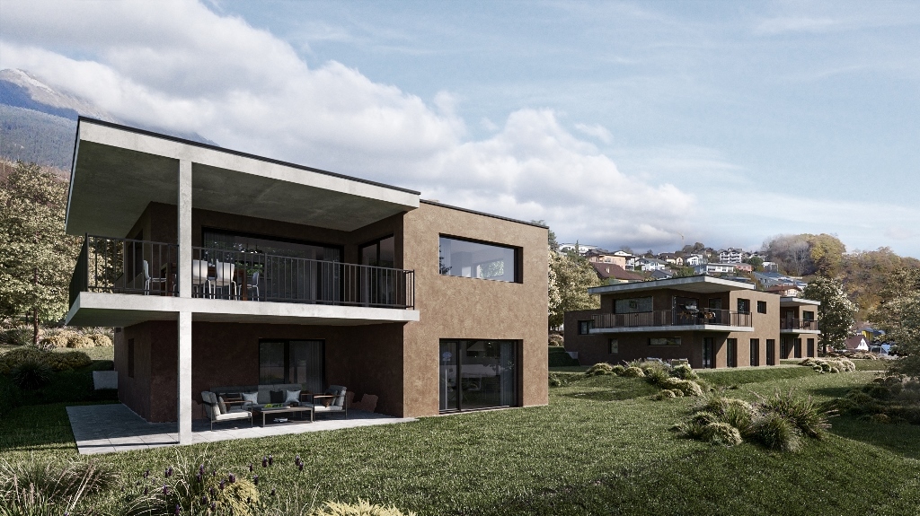 perspective façade Sud (exemple perspective façade Sud (exemple