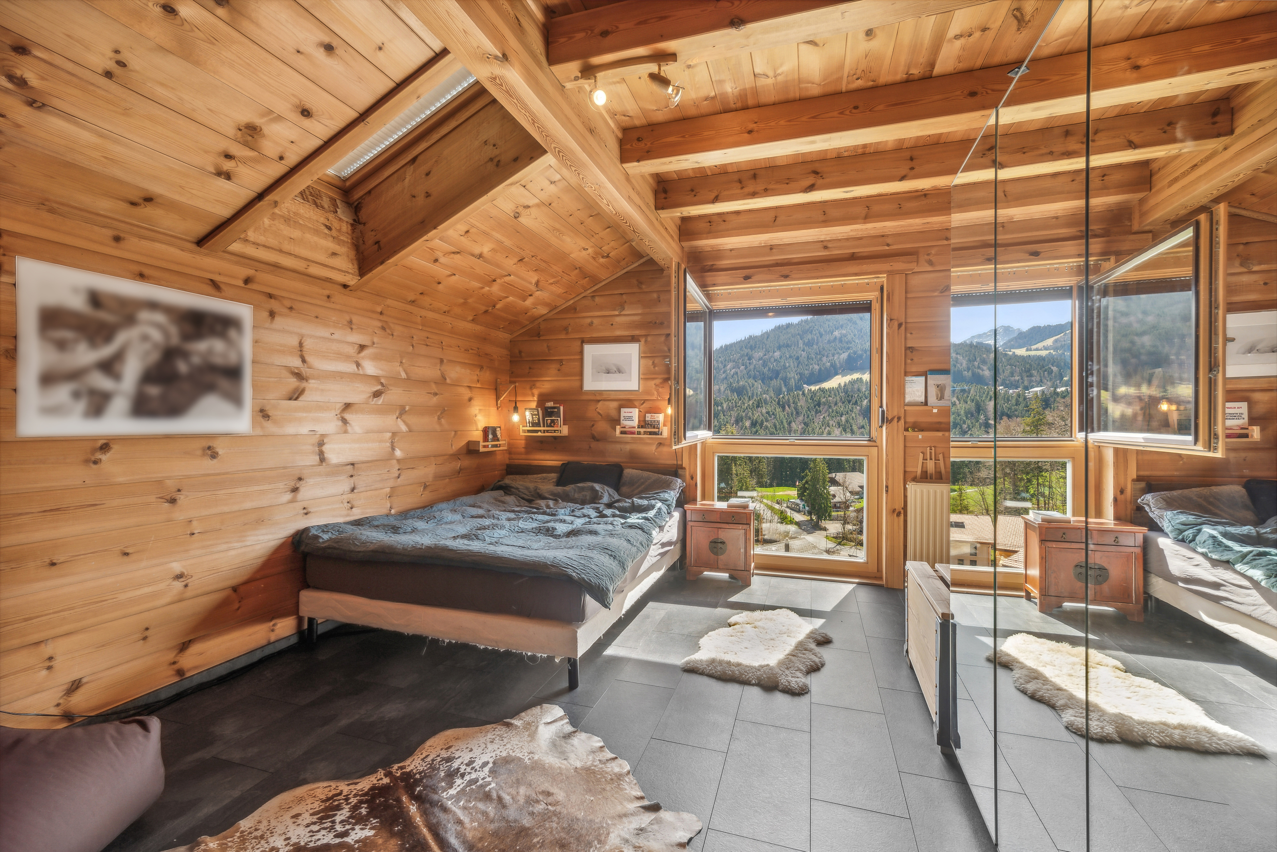 Südliches Schlafzimmer mit Zugang zum Balkon Südliches Schlafzimmer mit Zugang zum Balkon