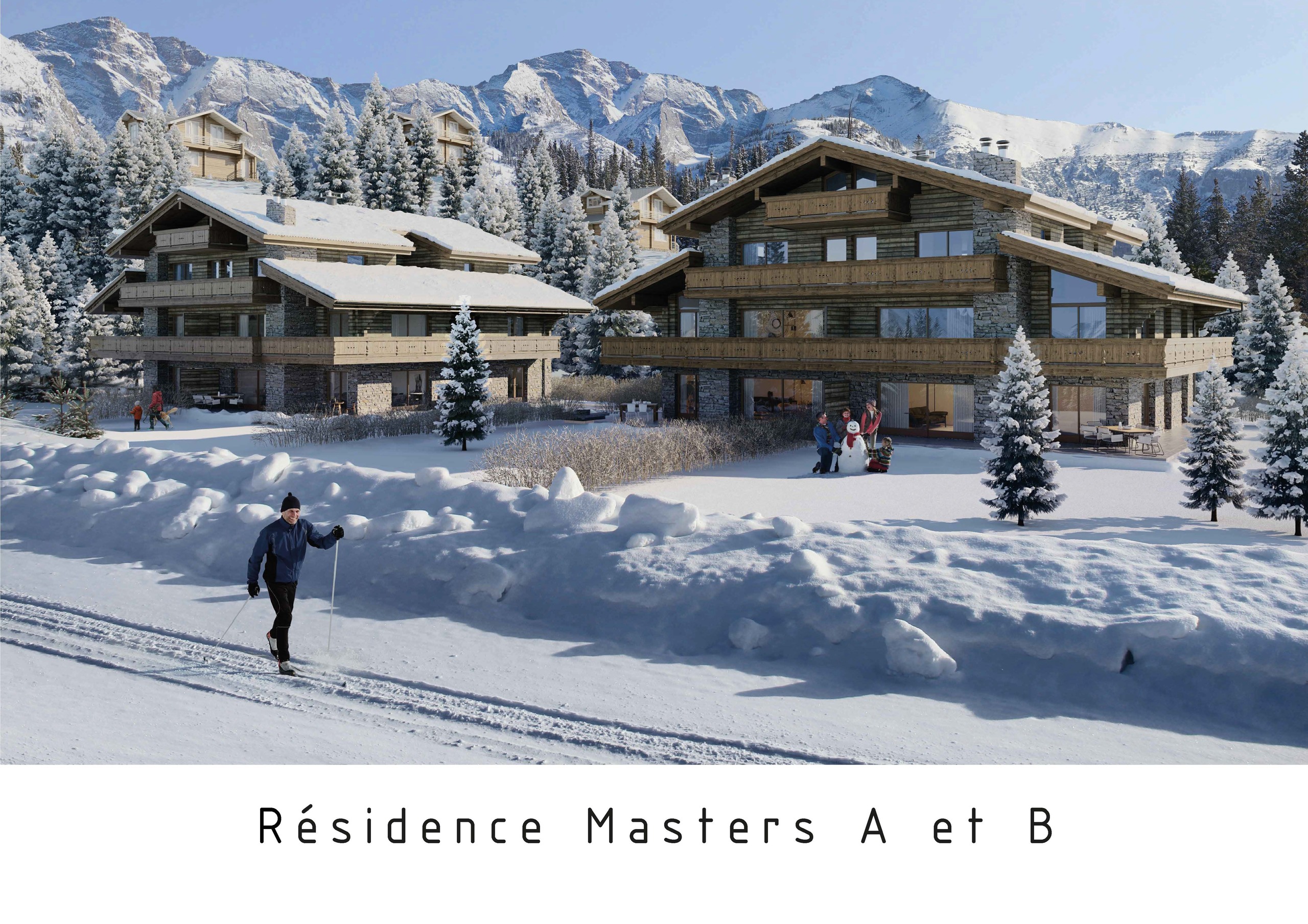 Promotion Masters  A 30, 4.5 pièces, rez-jardin 