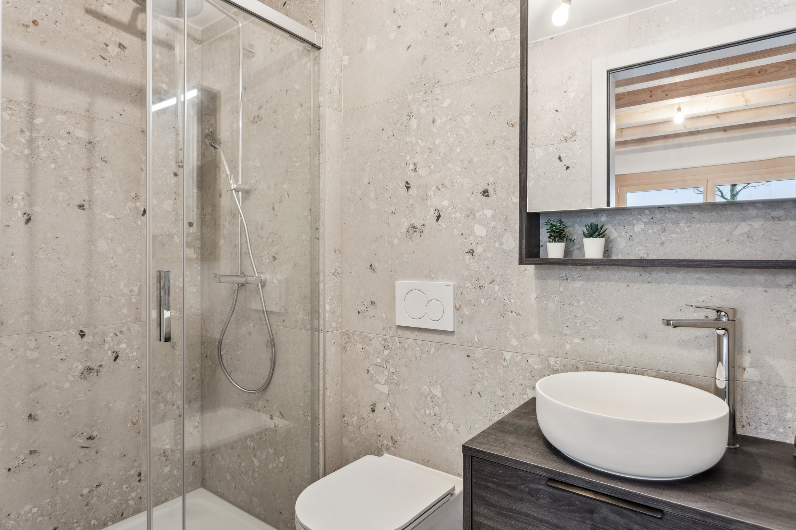 Salle de douche privative