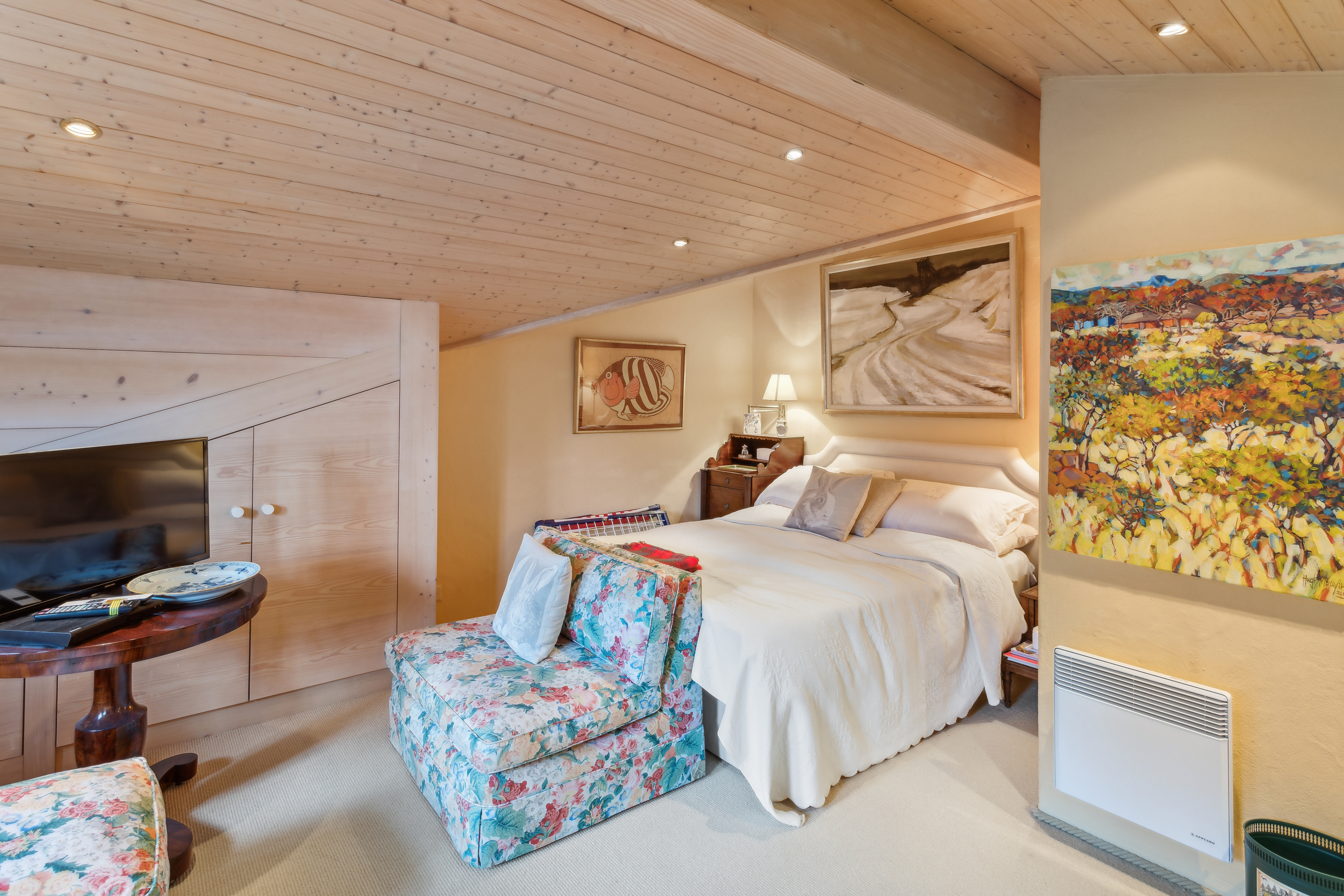 Suite parentale du premier étage avec cachet