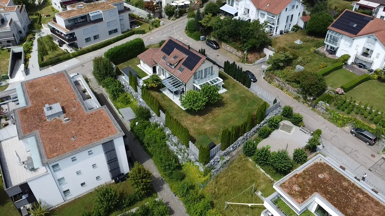 Wohnoase Luftaufnahme