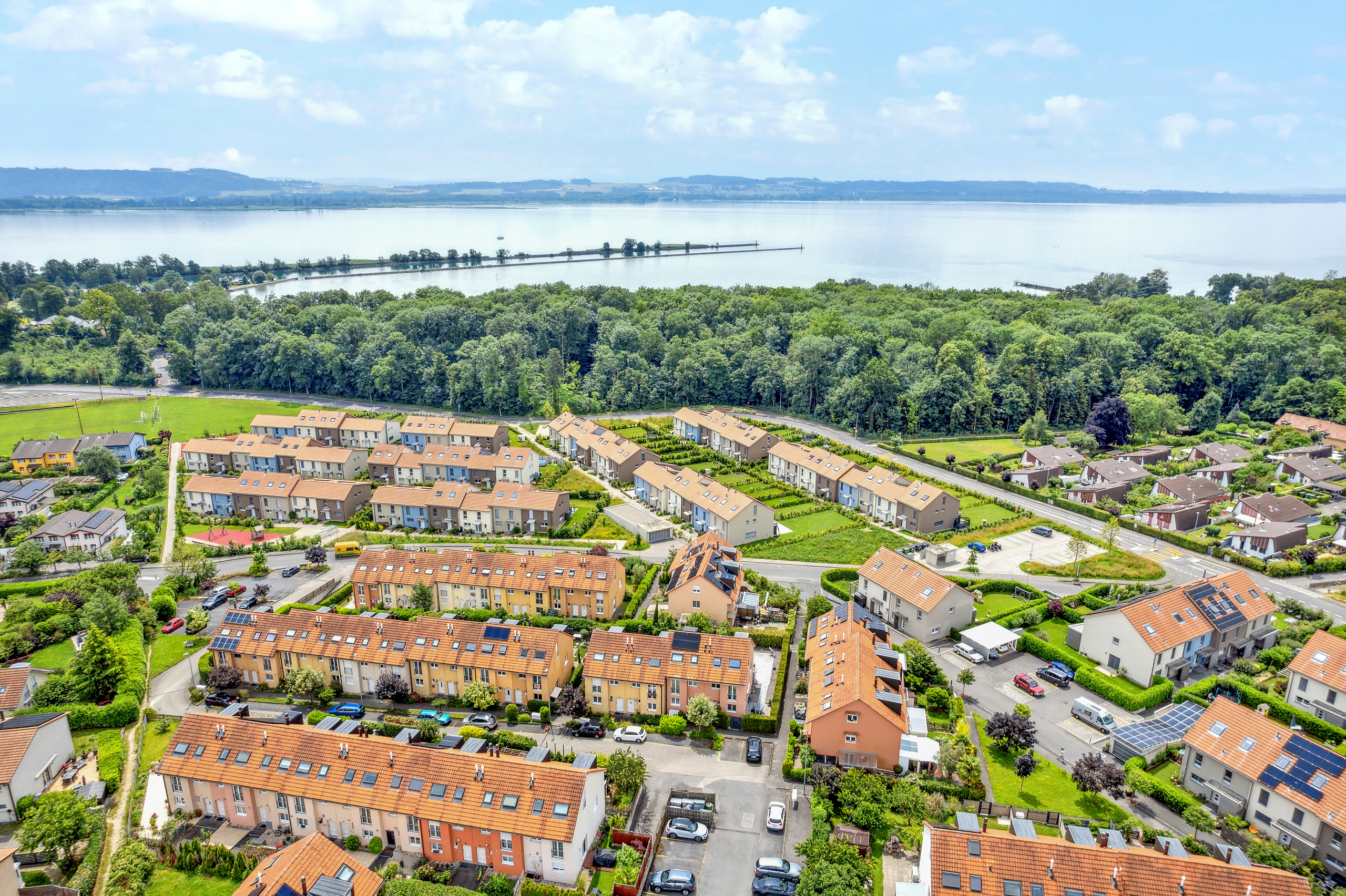 In unmittelbarer Nähe des Neuenburgersees