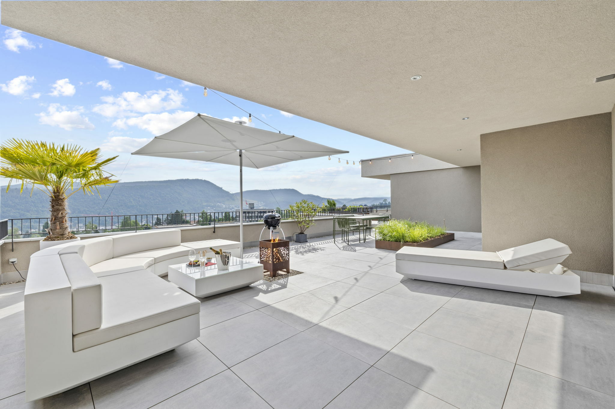 Terrasse gedeckt  Terrasse gedeckt