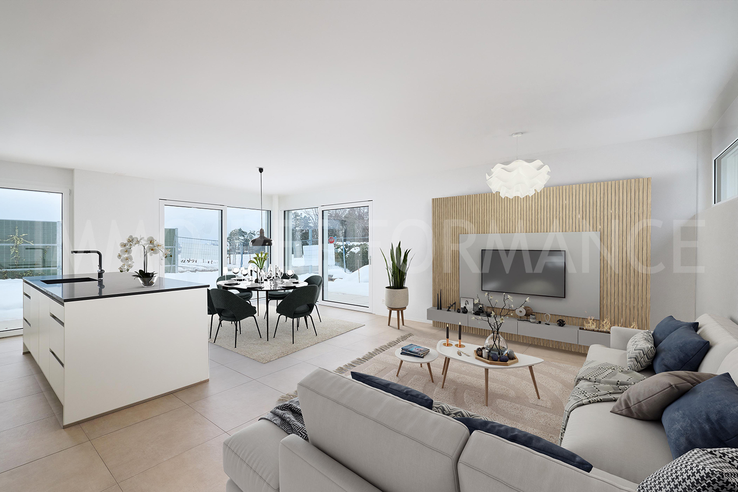 Espace de vie de 40 m2