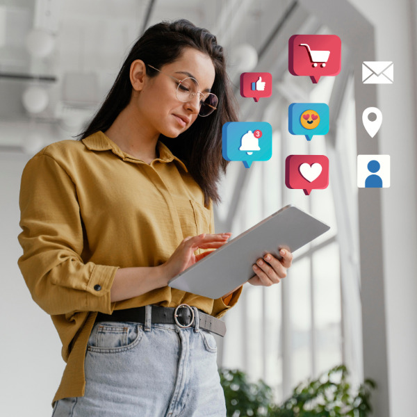 Les réseaux sociaux et IMMOMIG SA