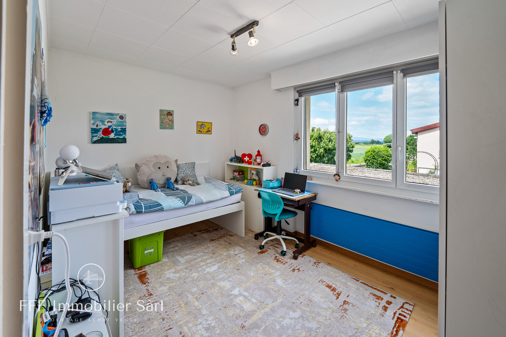 Chambre enfant rez-sup.  Chambre enfant rez-sup.