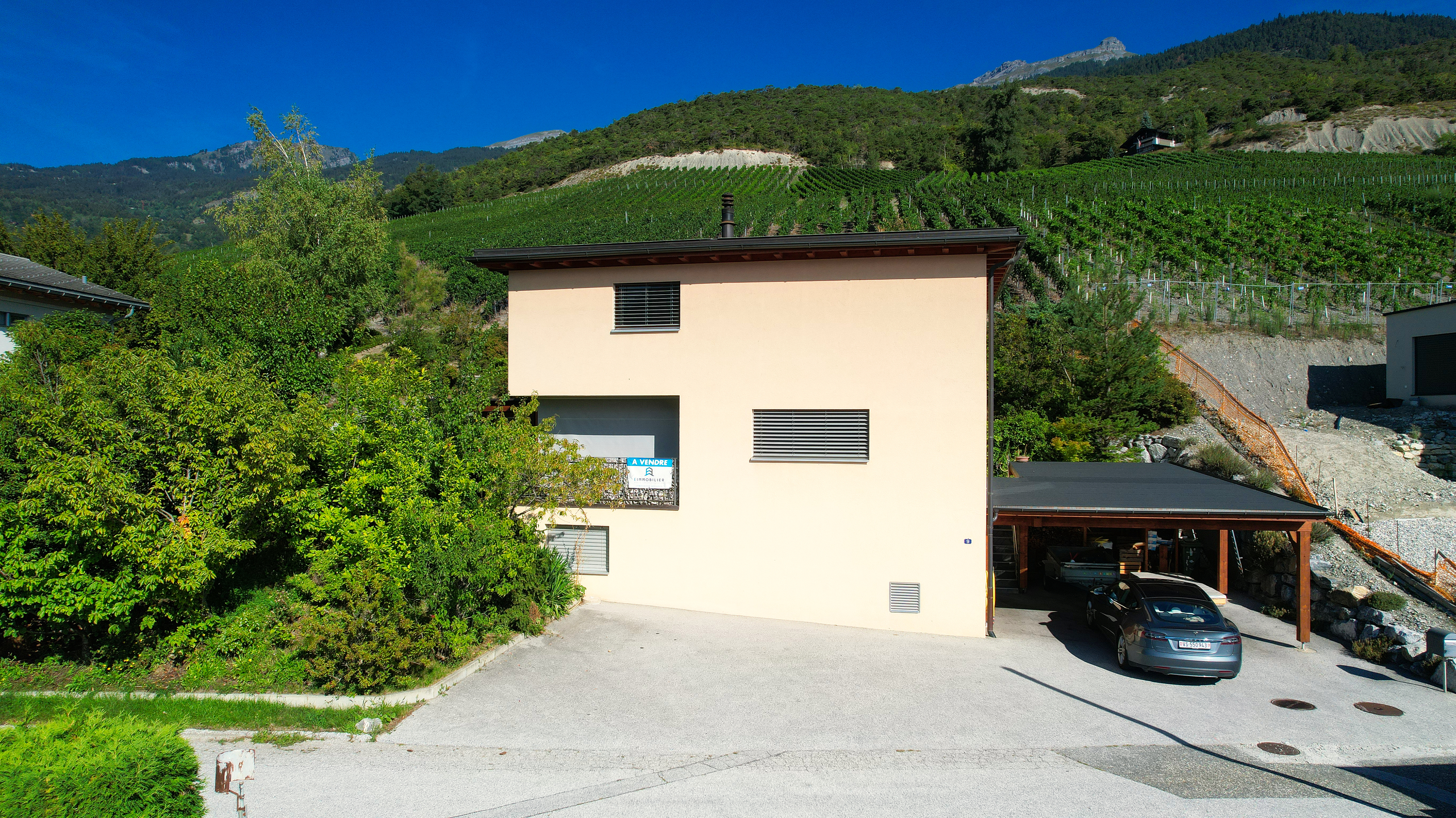 Villa Miège - Drone view