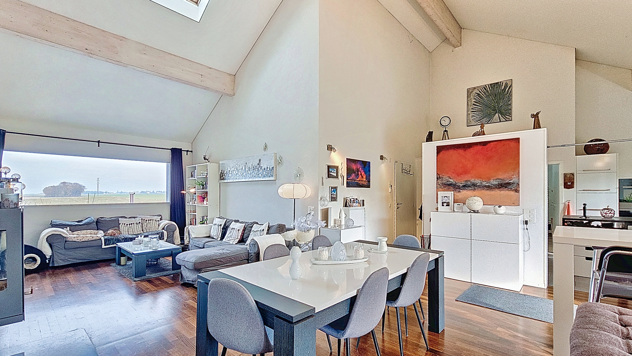 séjour / salle à manger - partie ouest