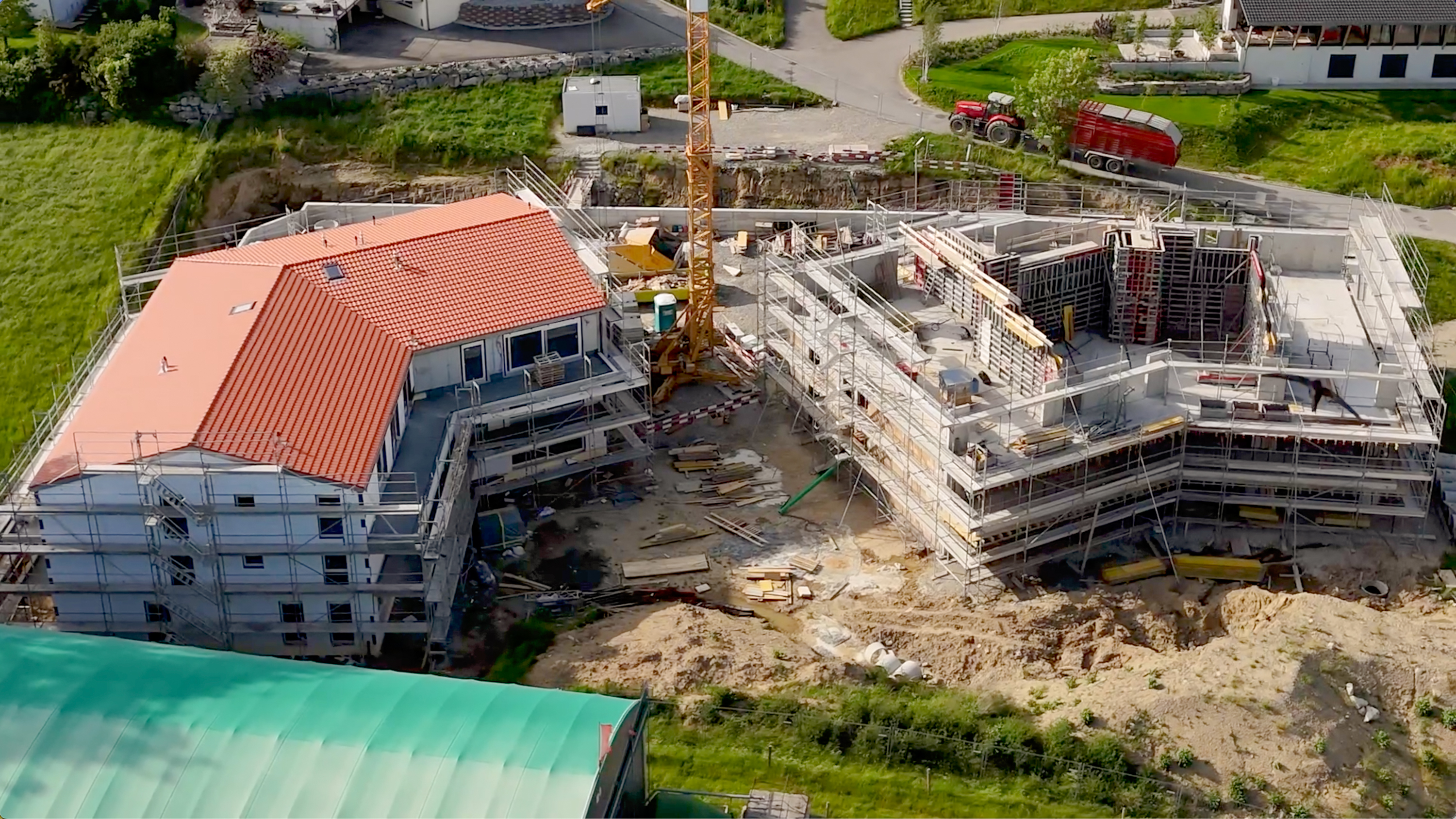 Projet de construction à Farvagny avec 24 appartements à vendre
