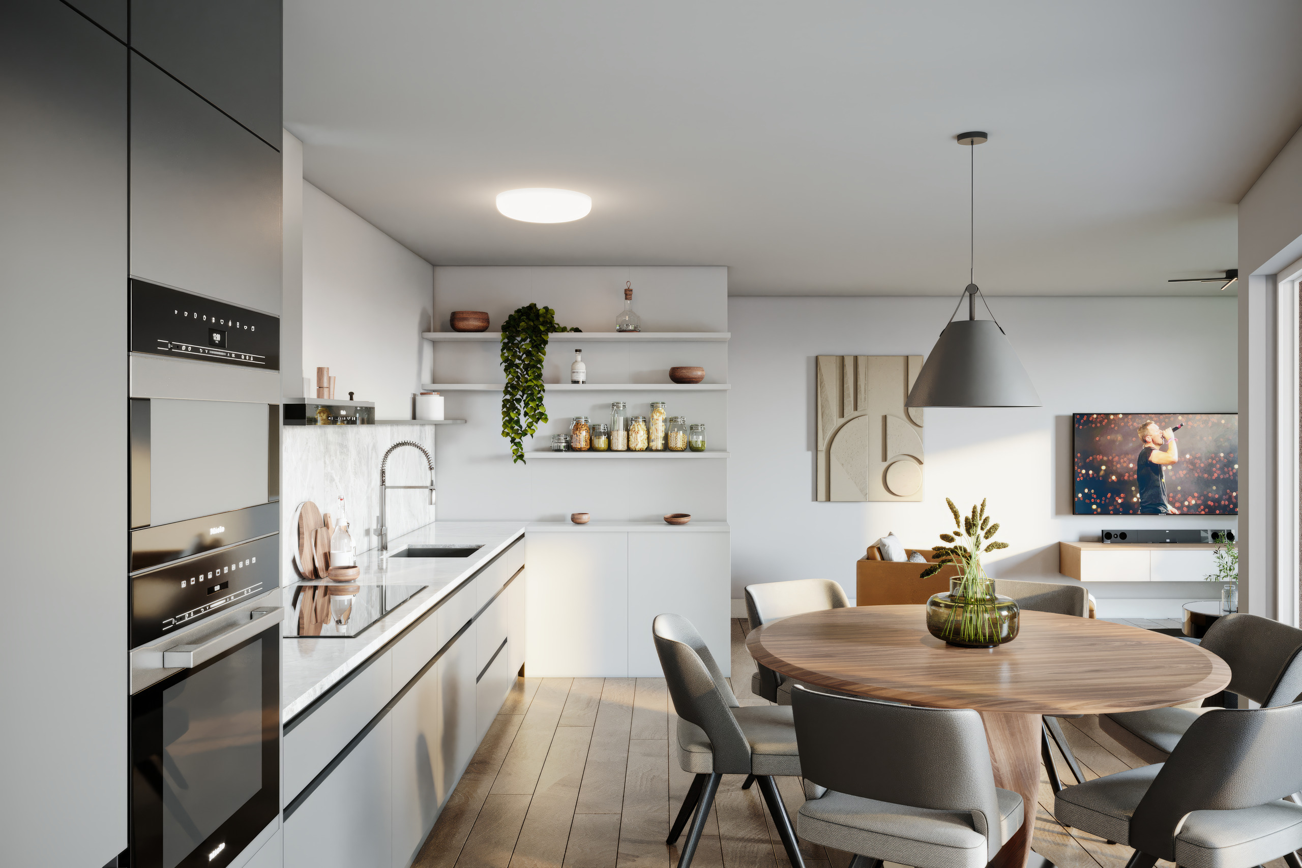 Pièce de vie - Lot 6