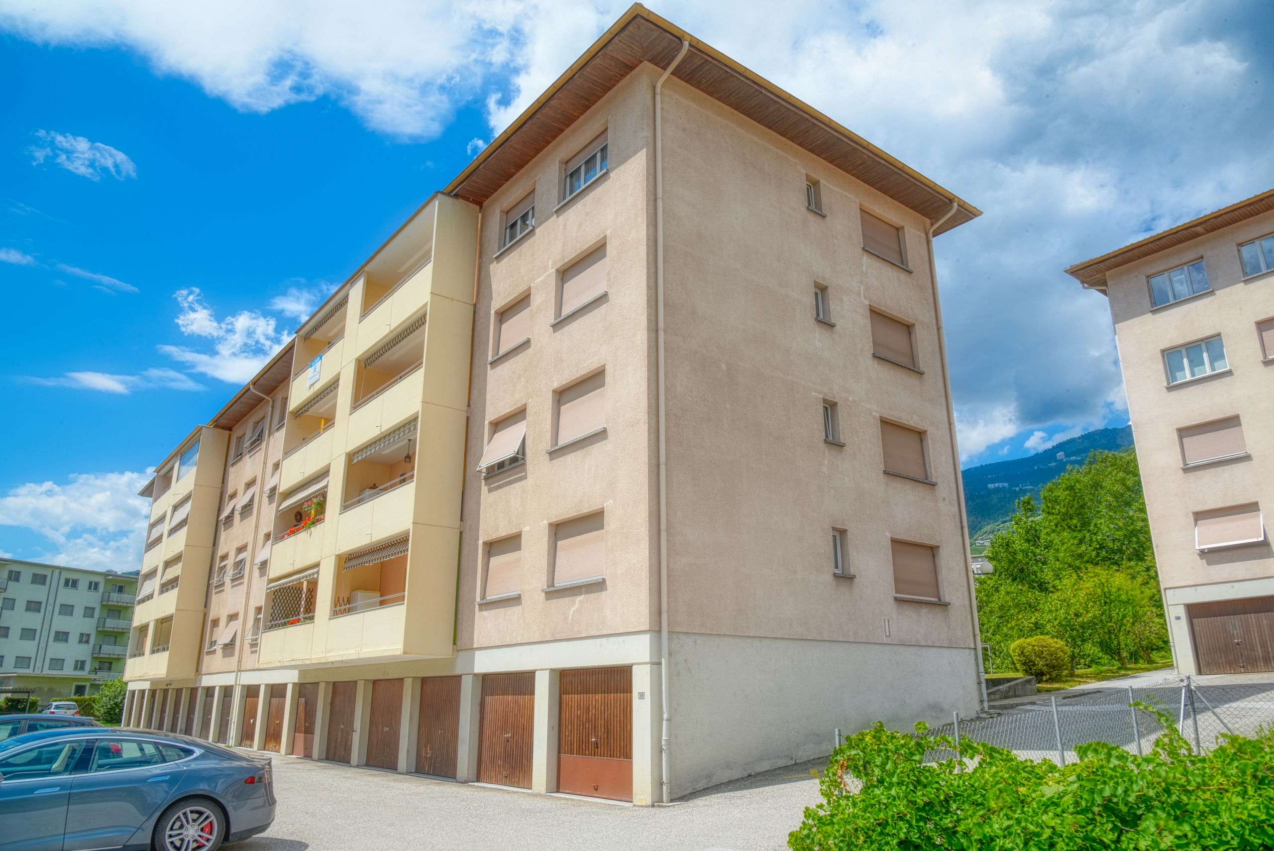 Wohnung Siders - Gebaüde Wohnung Siders - Gebaüde