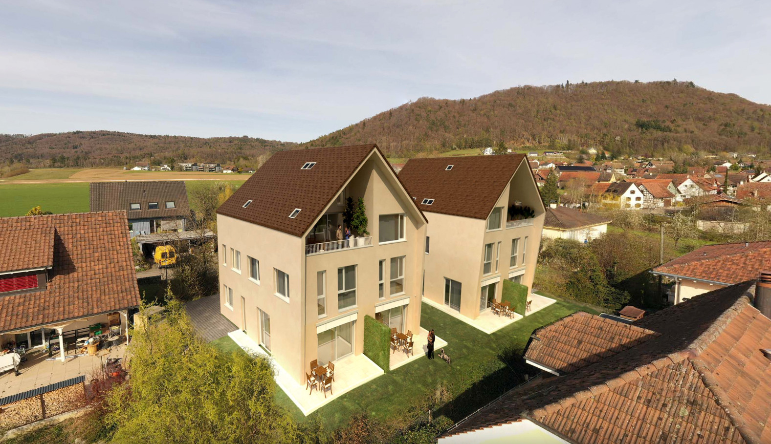 Die letzte der insgesamt vier Garten-Maisonettewohnungen. 
