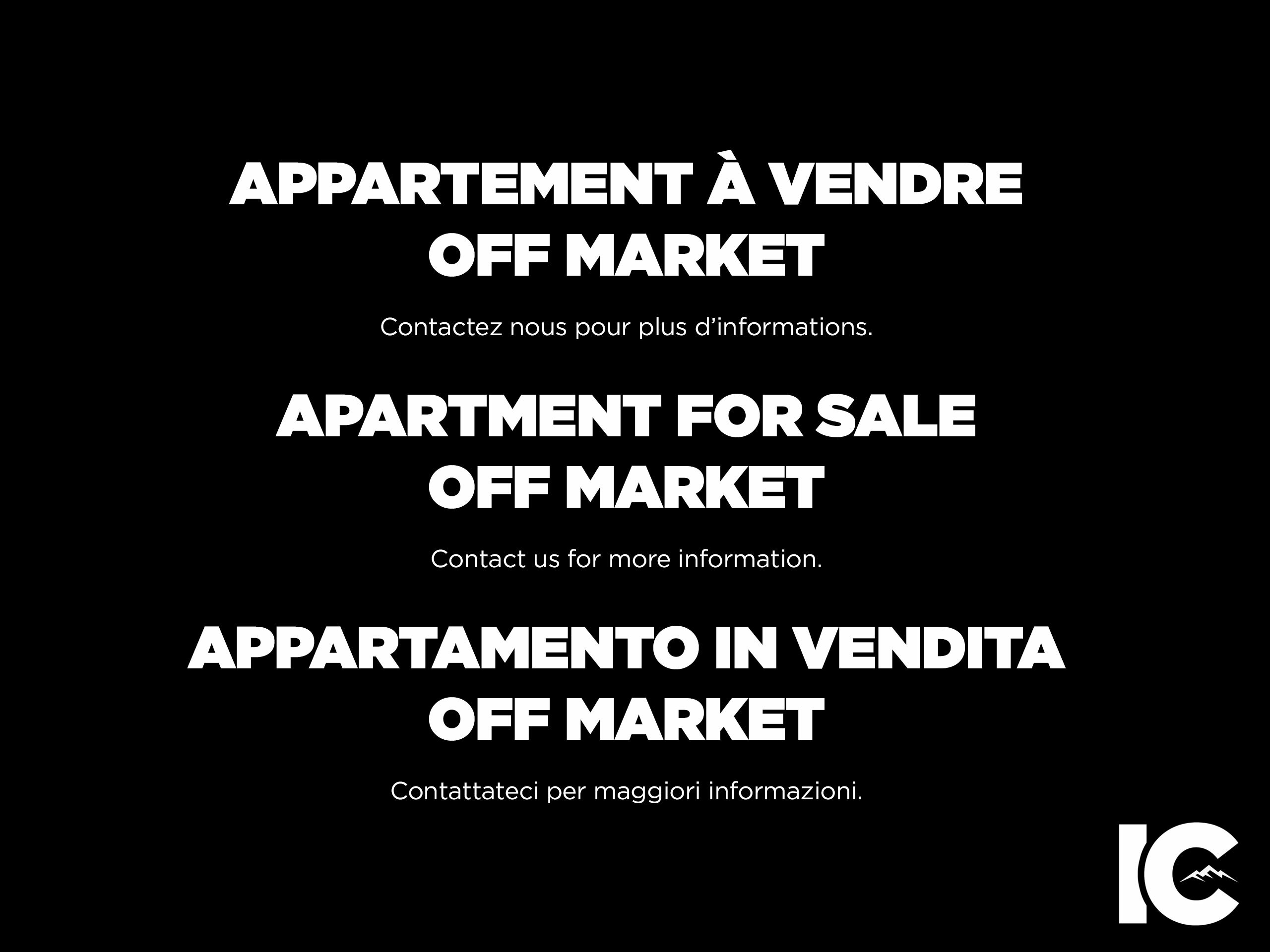 Appartement Off Market