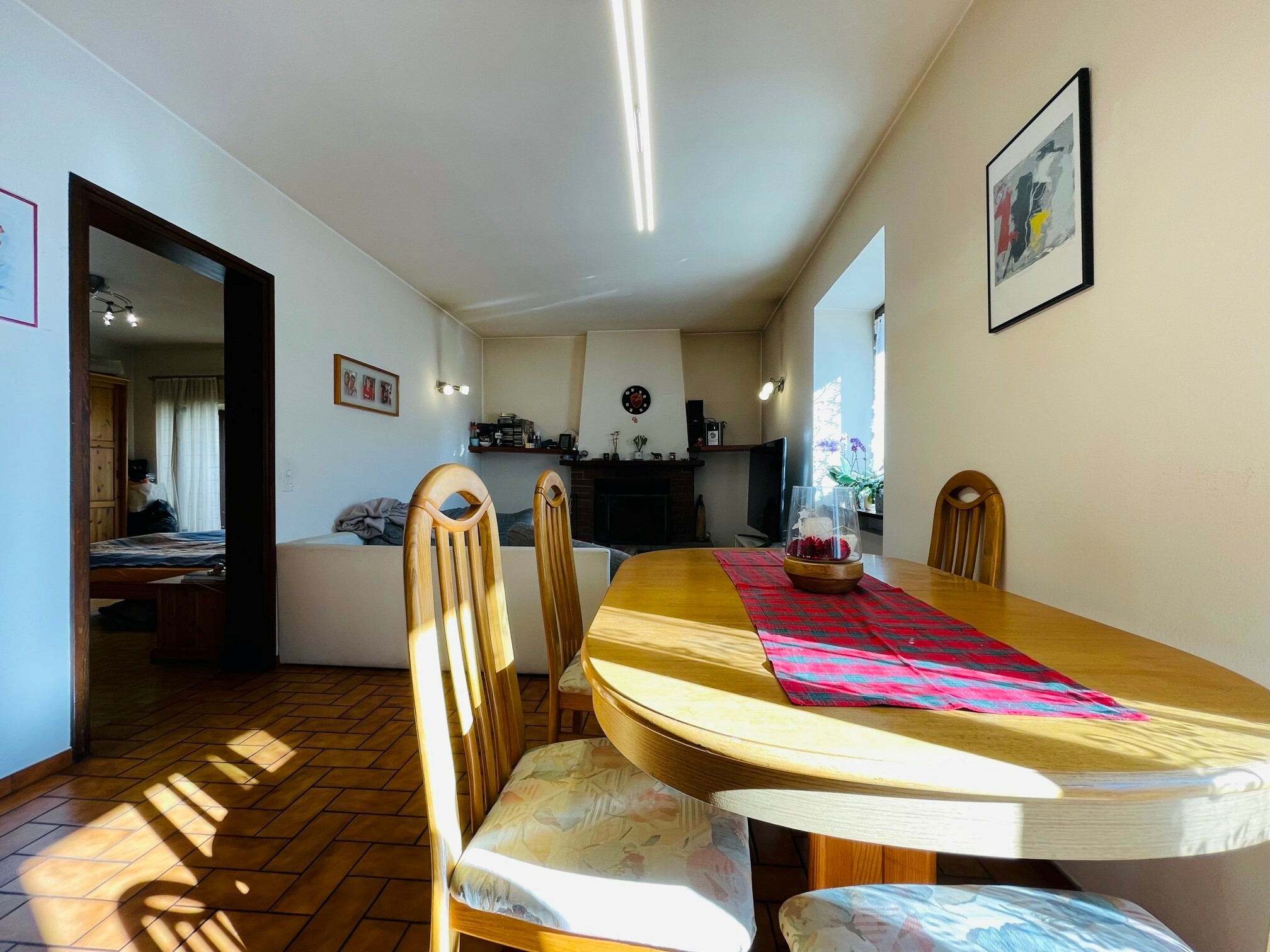 Essbereich Wohnung OG Eck-Einfamilienhaus Essbereich Wohnung OG Eck-Einfamilienhaus