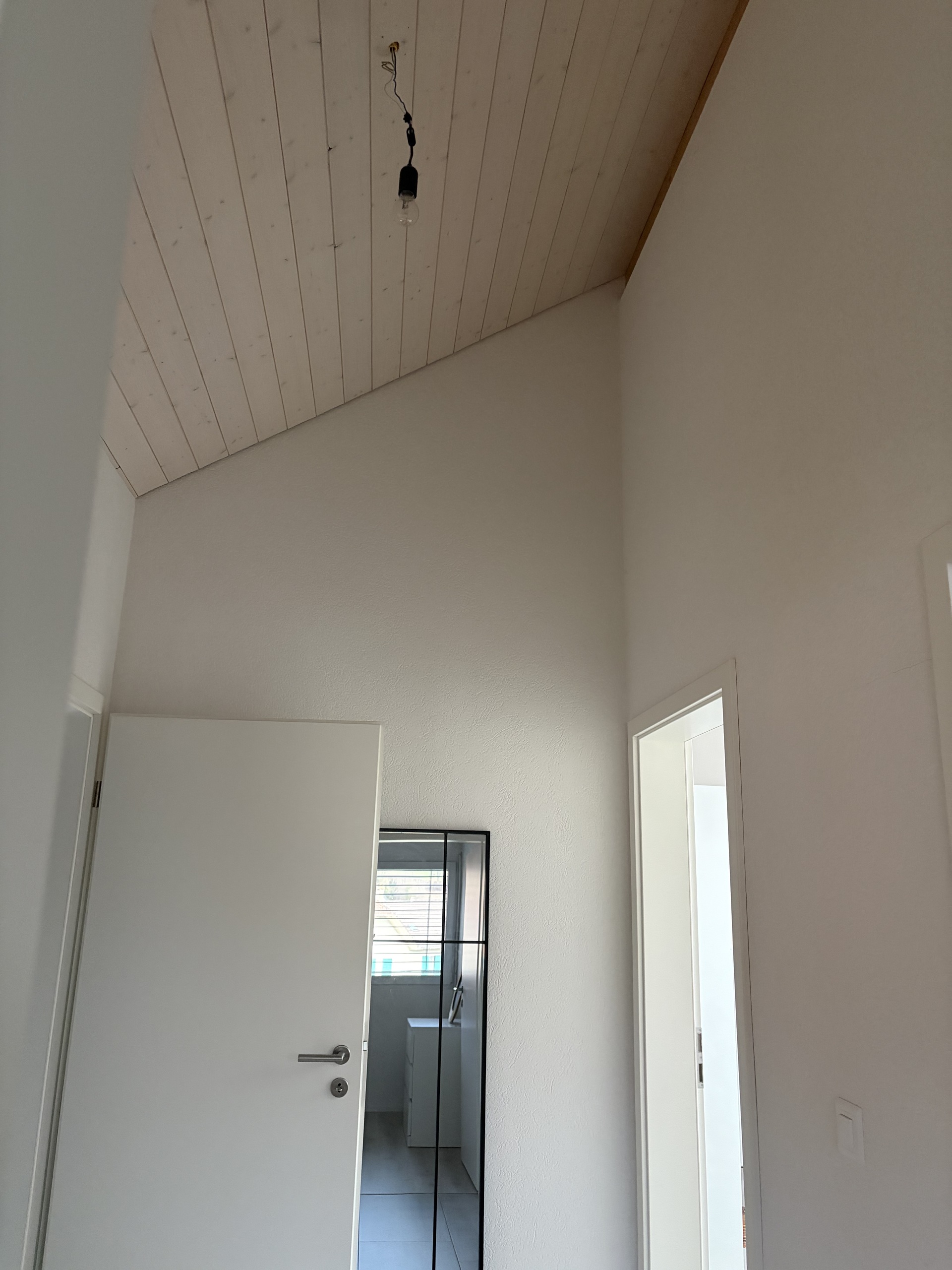 Hall des combles avec belle hauteur sous plafond