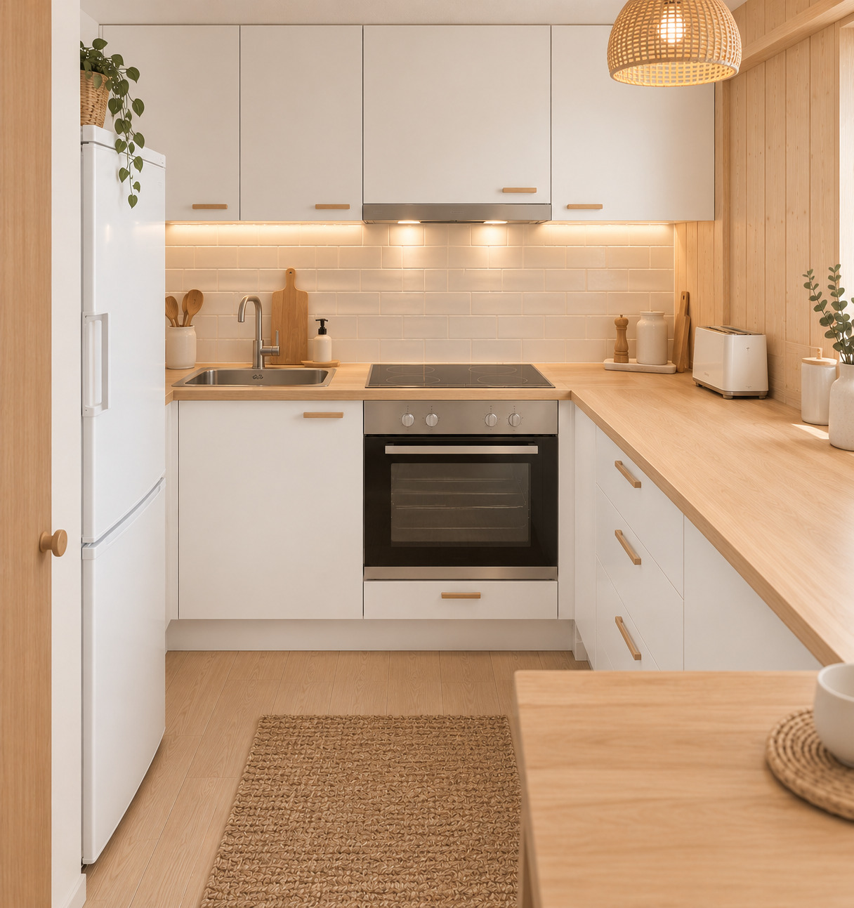 Suggestion d'aménagement/rénovation de la cuisine - visuel non contractuel Suggestion d'aménagement/rénovation de la cuisine - visuel non contractuel