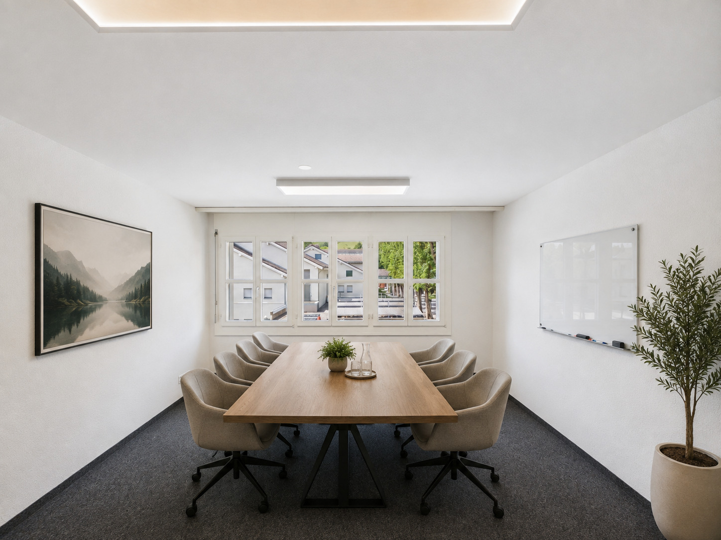 Visualisierung Sitzungszimmer Visualisierung Sitzungszimmer