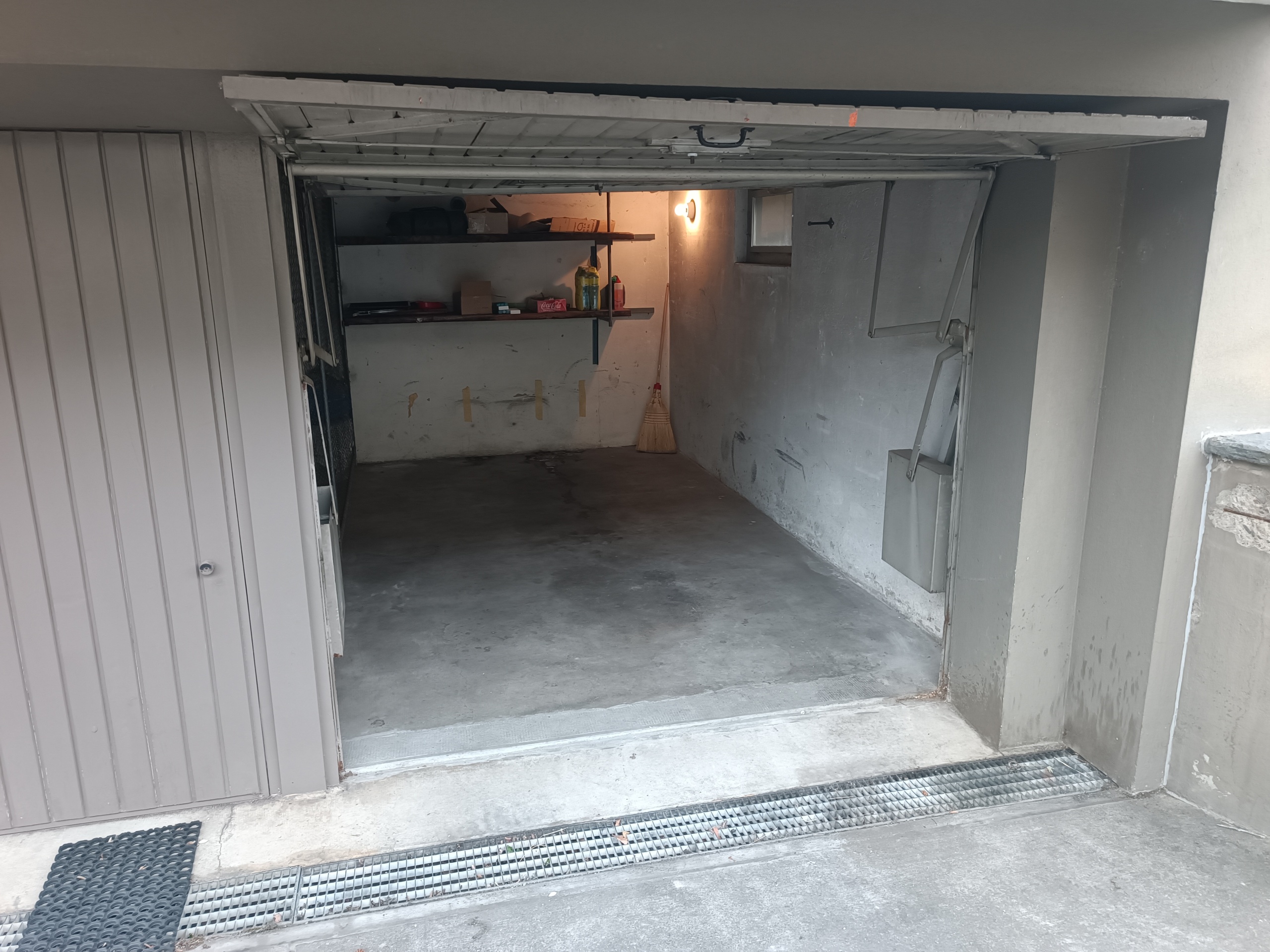 Ansicht Garagenbox offen 