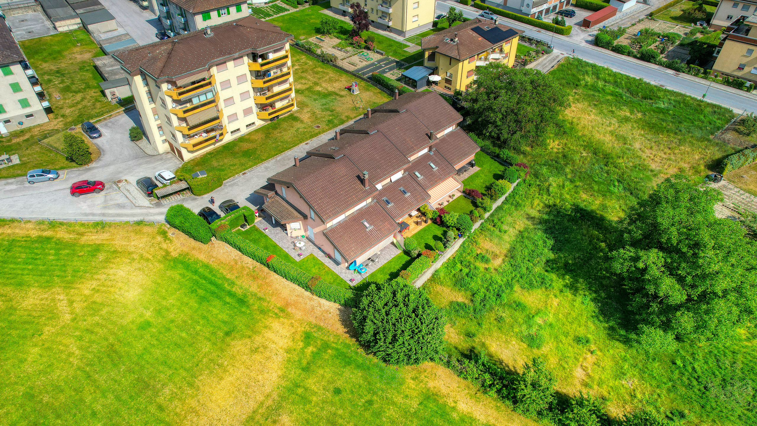 Villa Chippis - Vue drone Villa Chippis - Vue drone