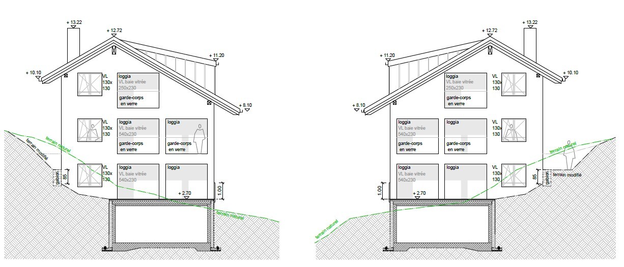 Vue Est-Ouest Vue Est-Ouest