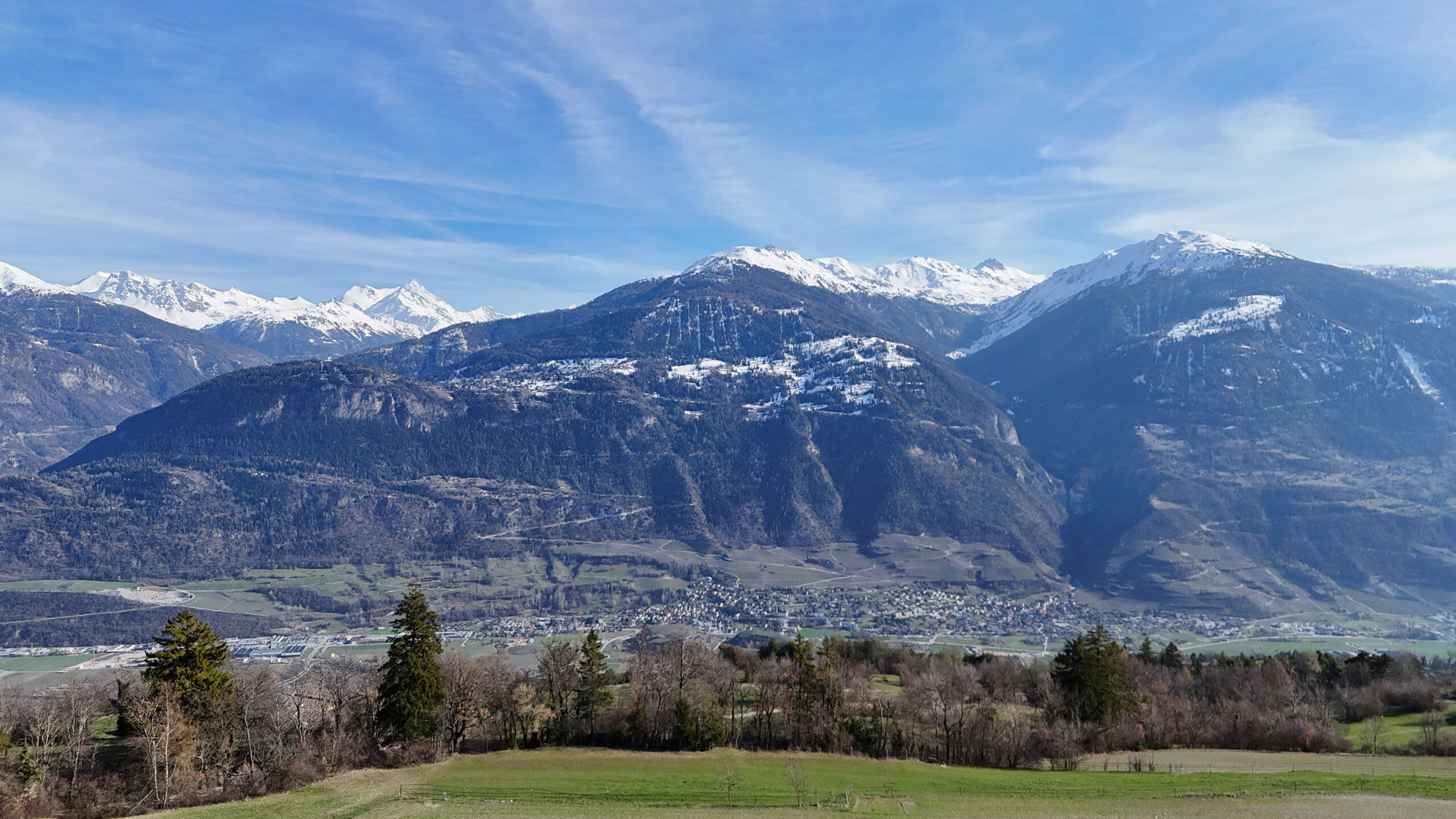 Vue Sud depuis l'étage supérieur