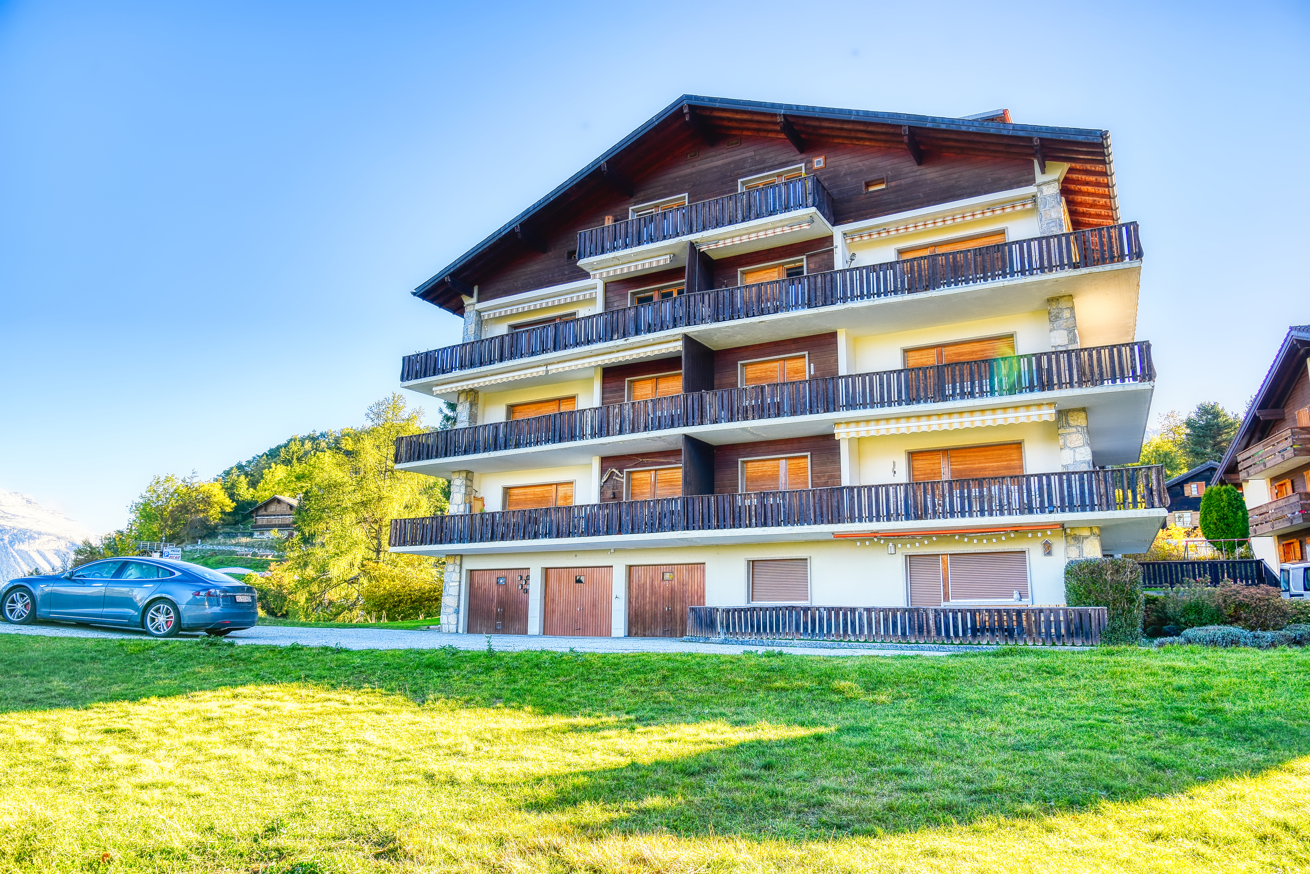 Appartement Vercorin - Vue extérieure