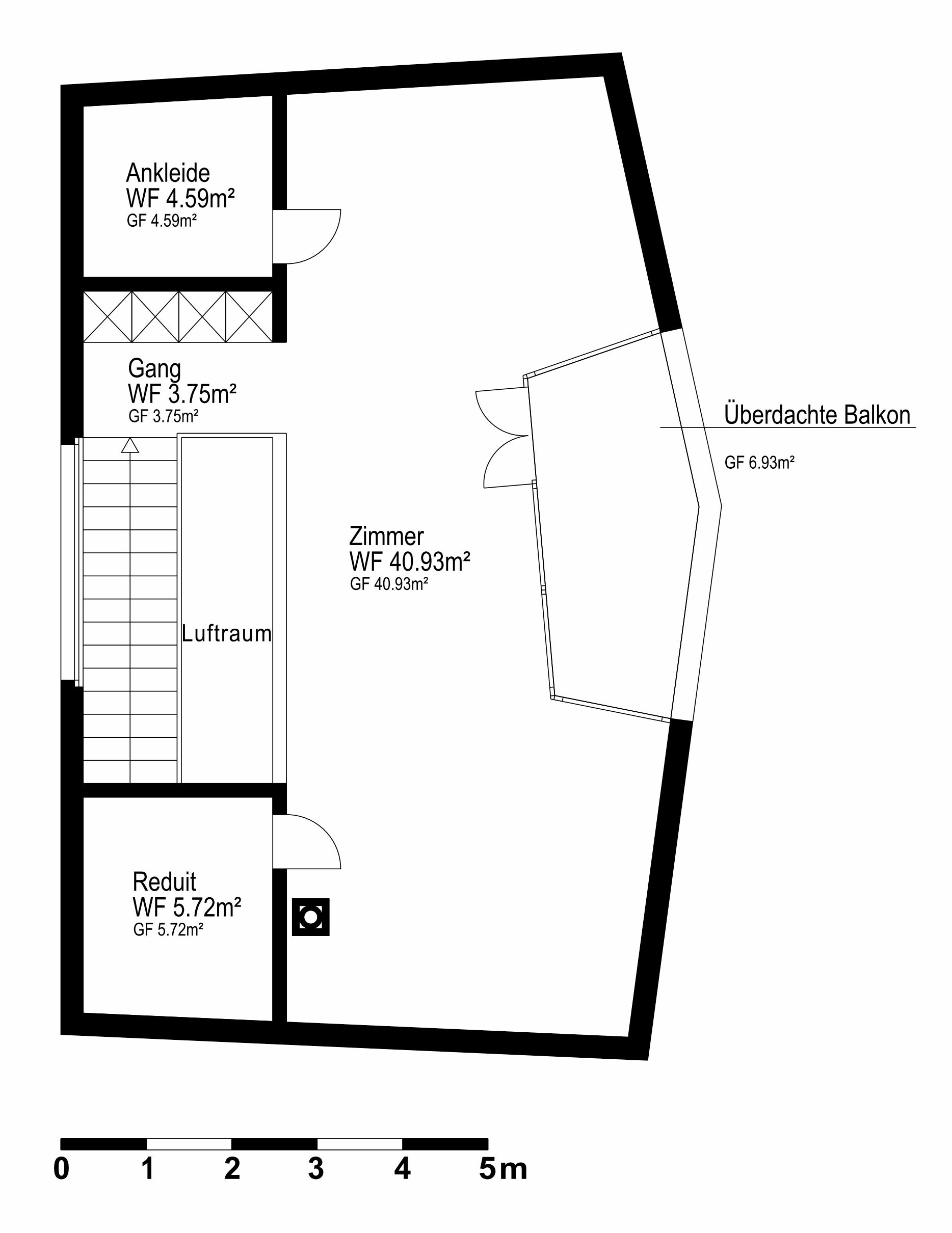 Grundriss Dachgeschoss