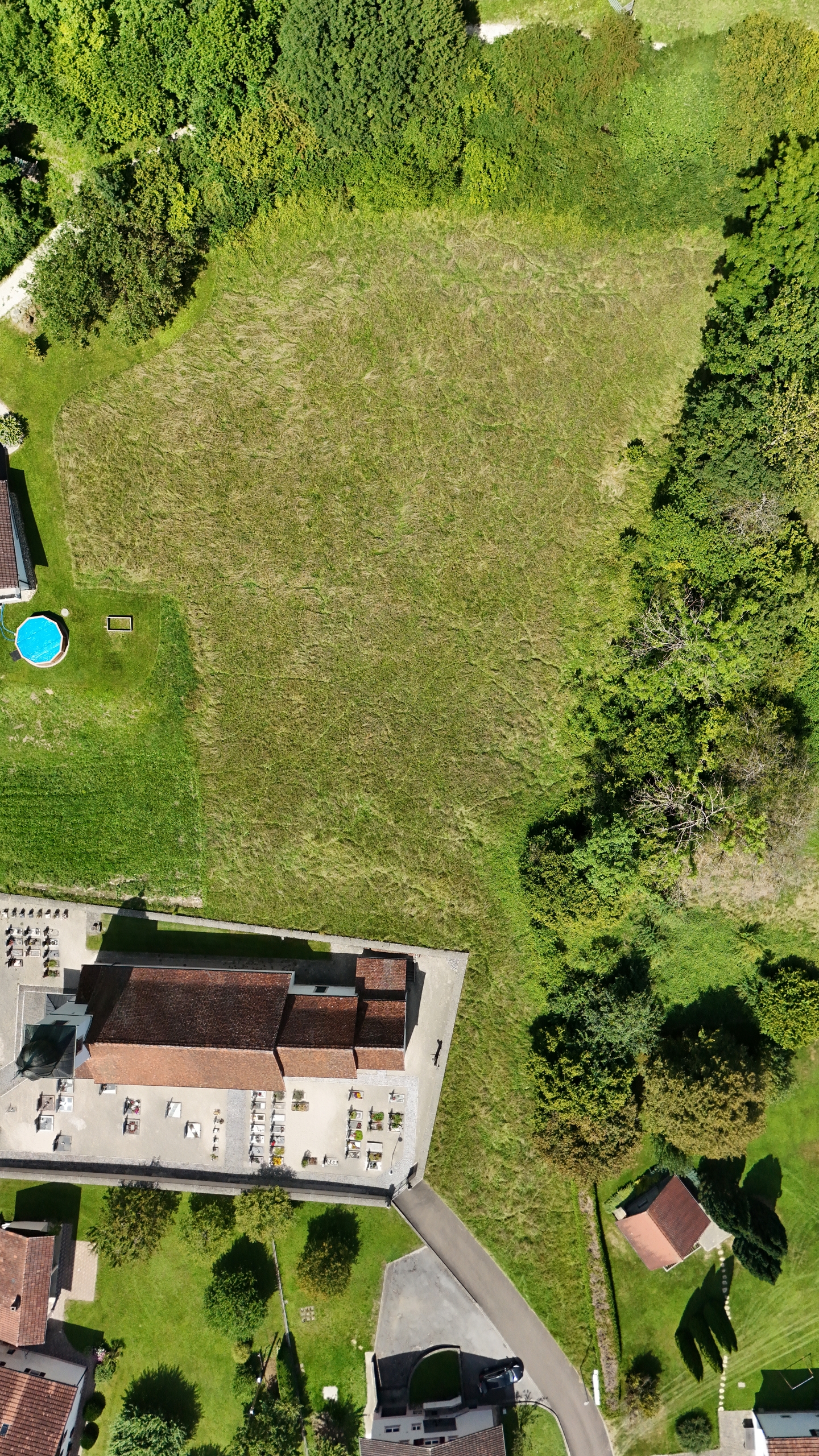 Partie terrain constructible