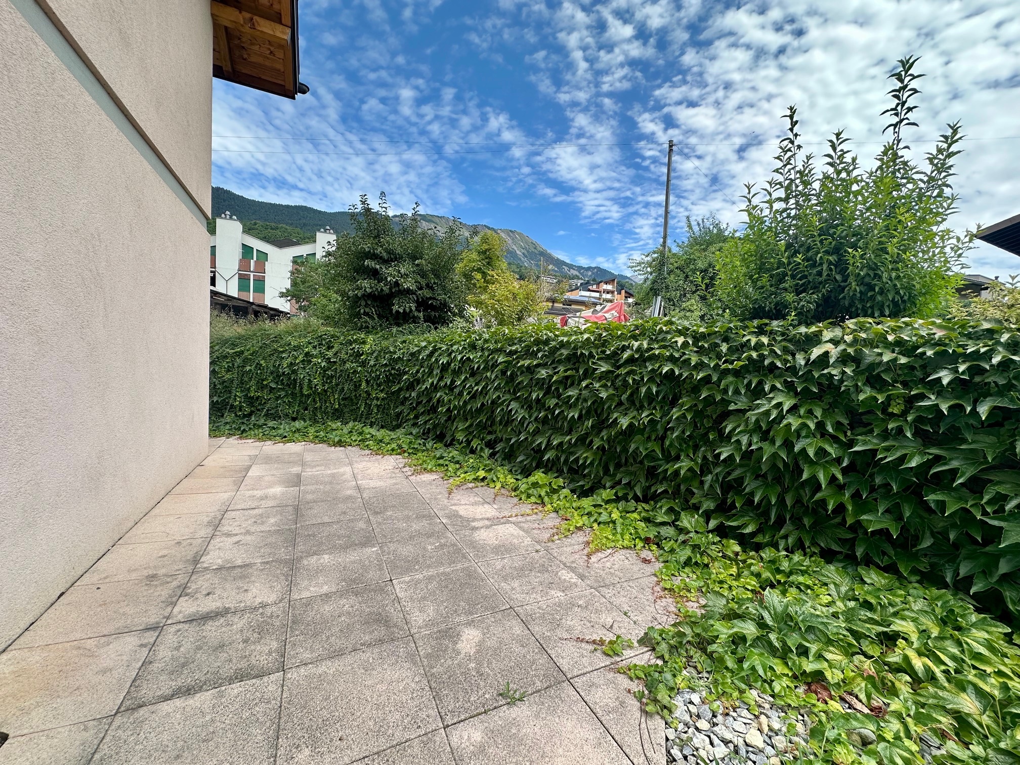 terrasse extérieure en PPE