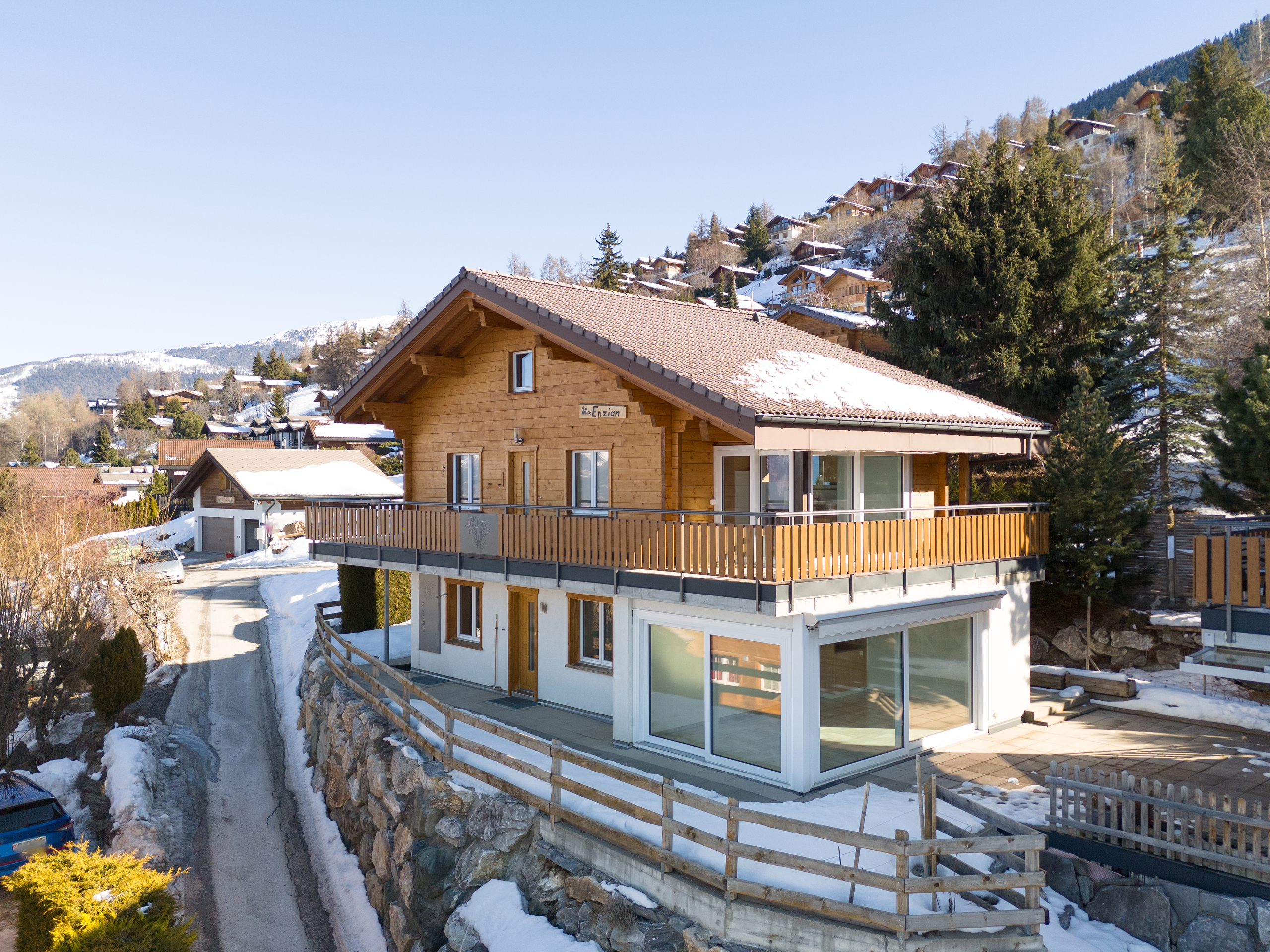 Vue aérienne | Façades