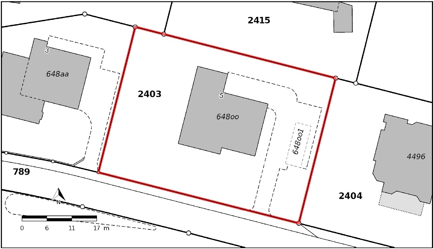 Katasterplan Katasterplan