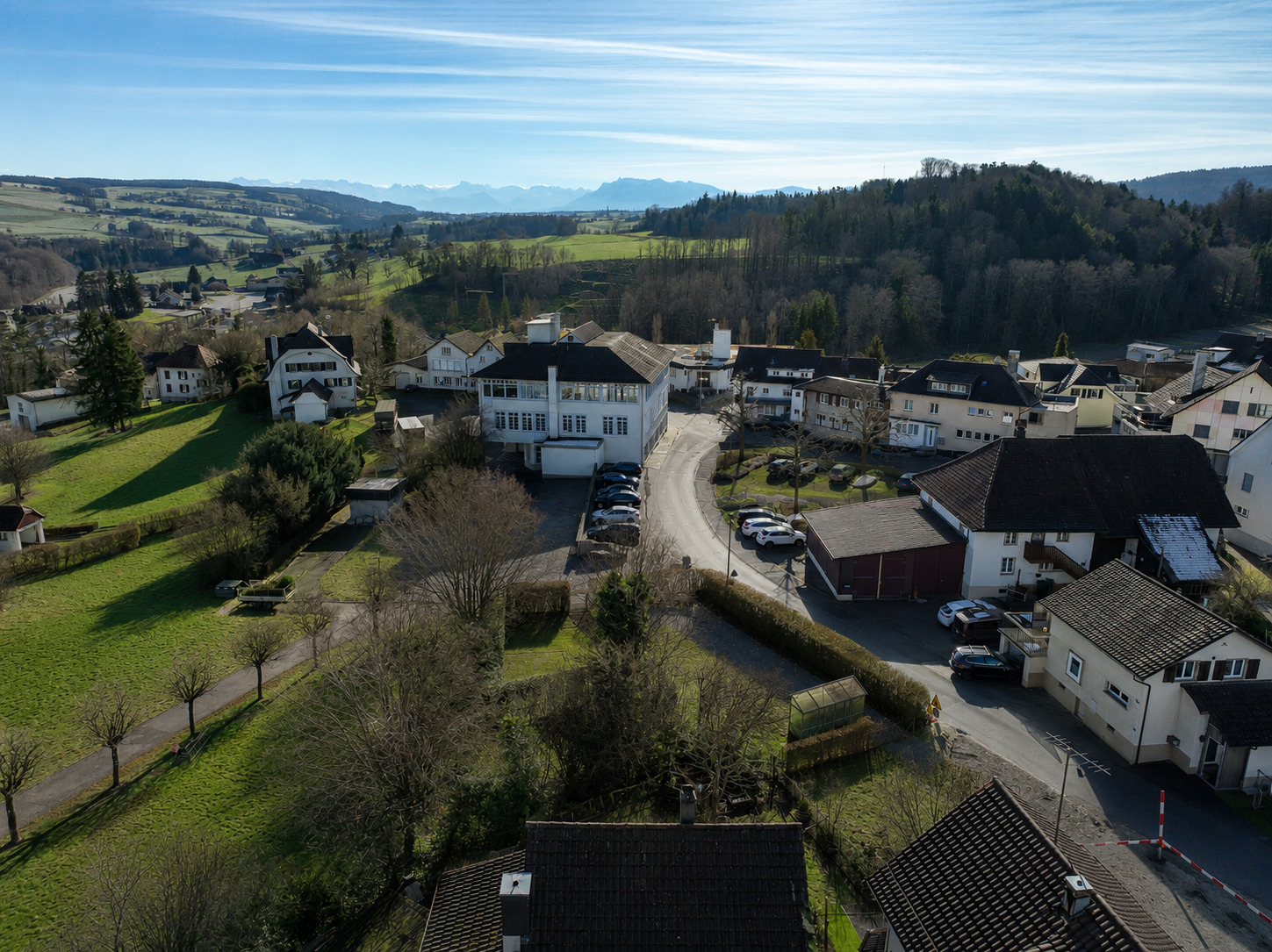 Weitsicht/Alpenblick