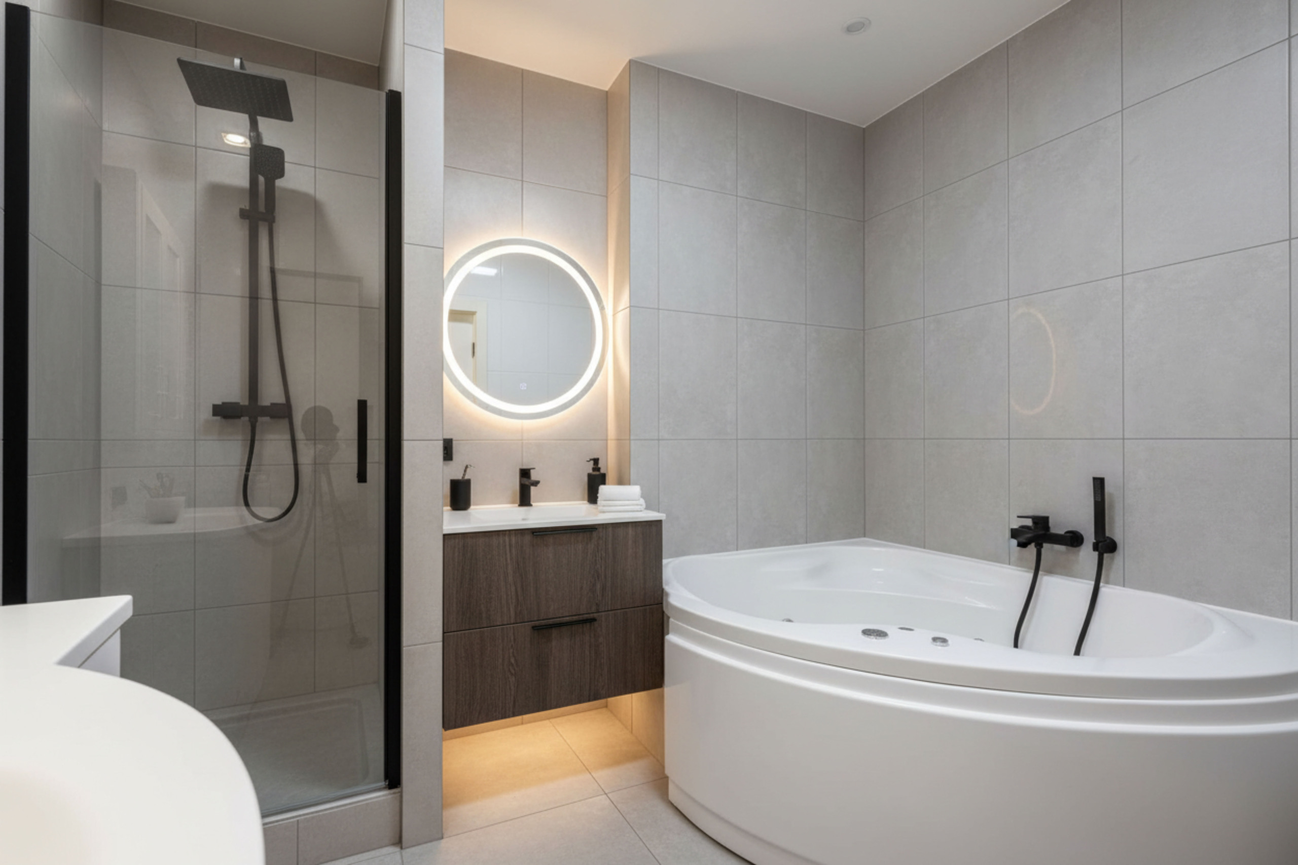 Projection salle de bain