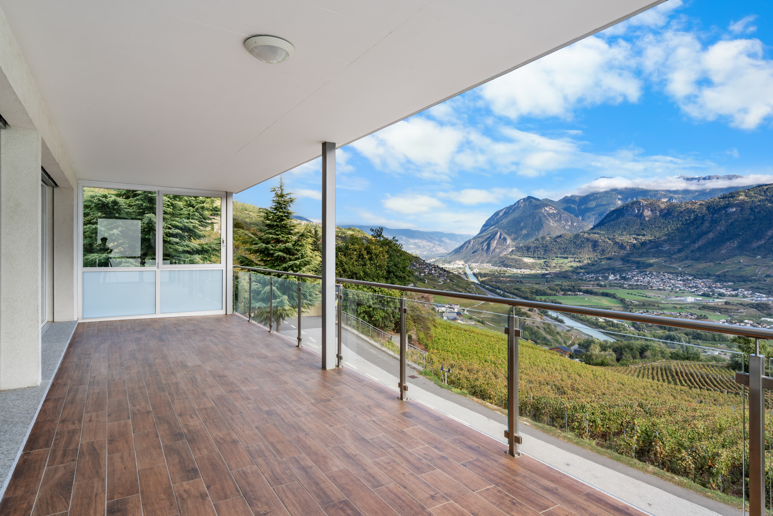 Vue Sud depuis la terrasse