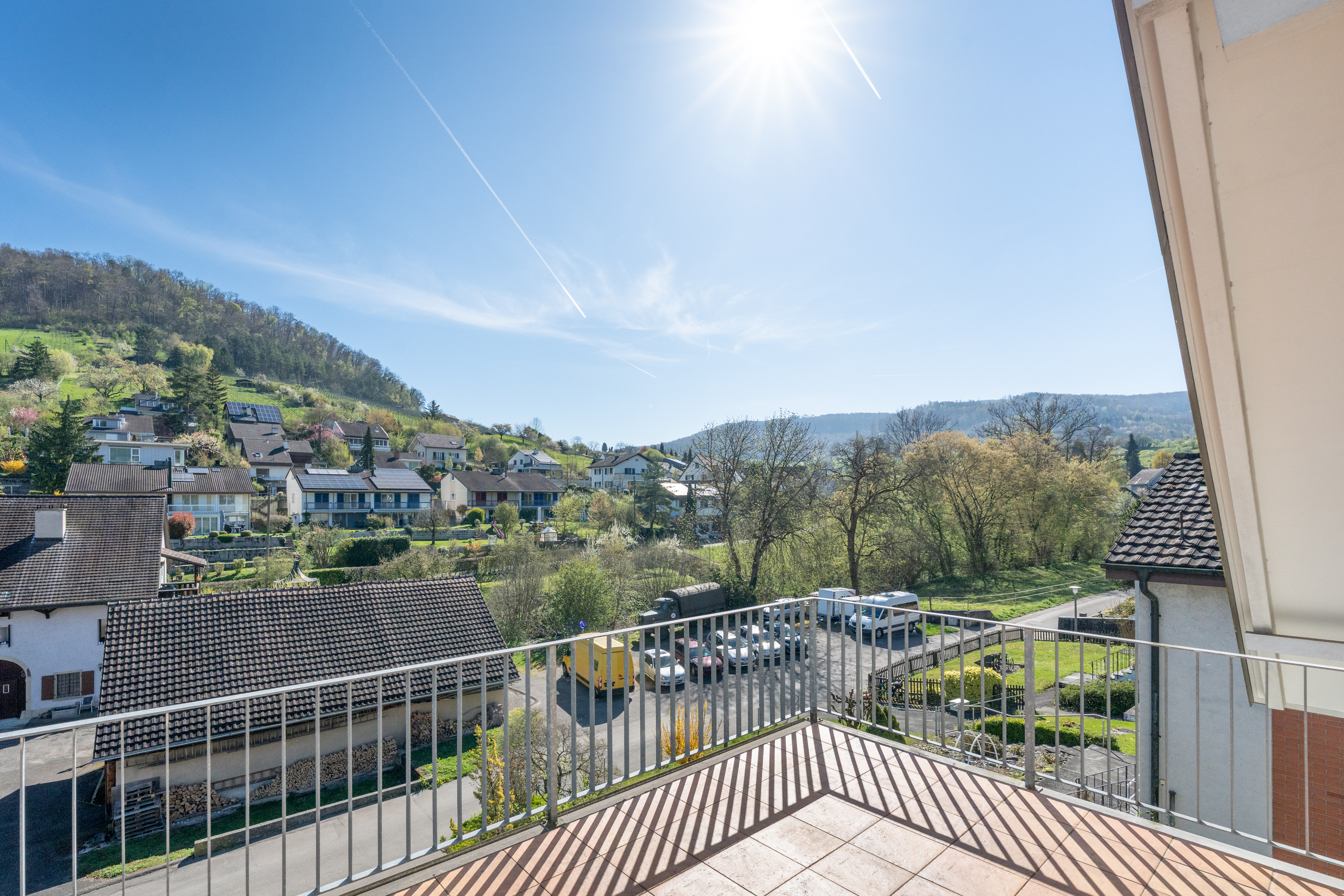 Balkon im Dachgeschoss 