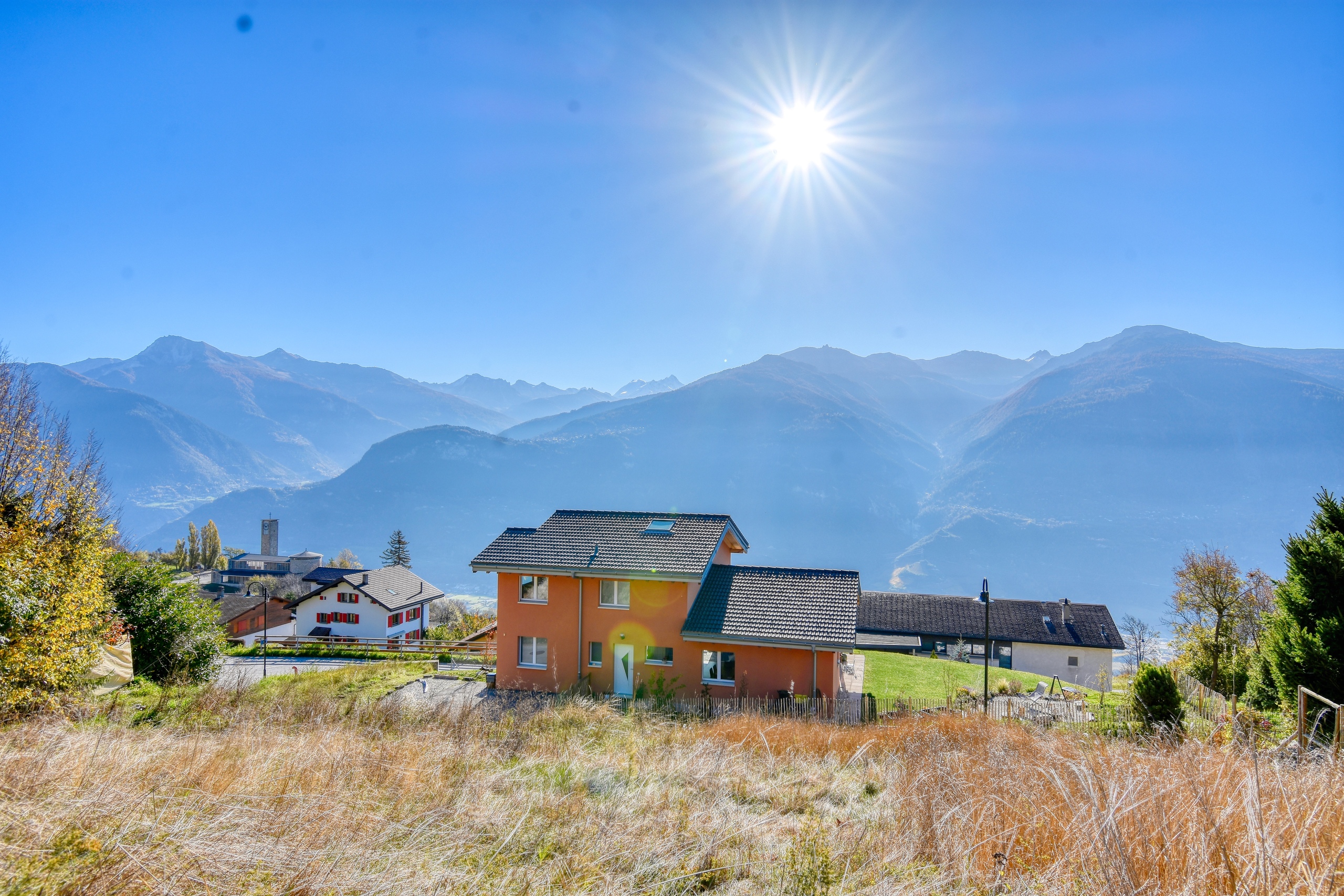 Land Chermignon - South view